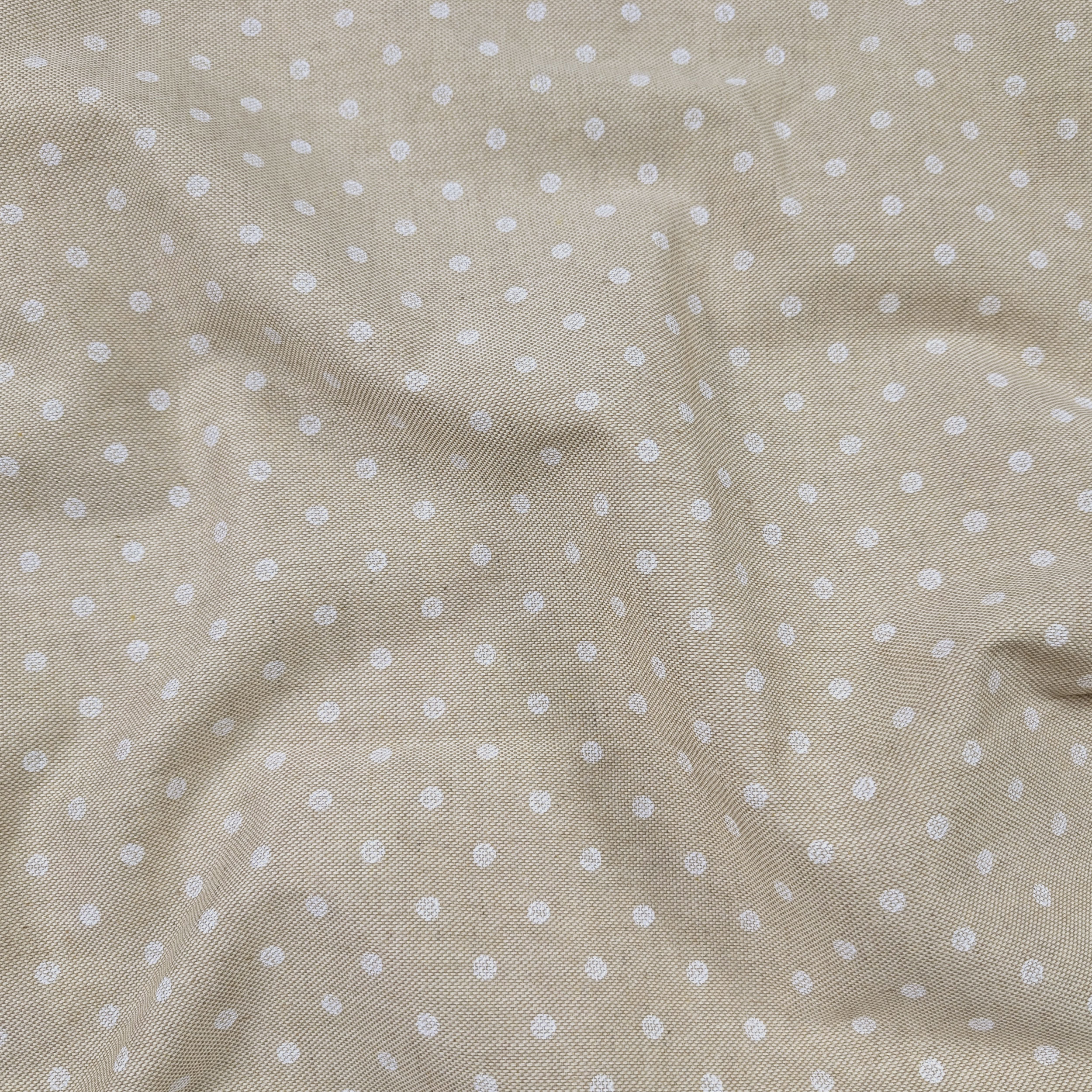 Tovaglia Confezionata Pois Bianchi Image