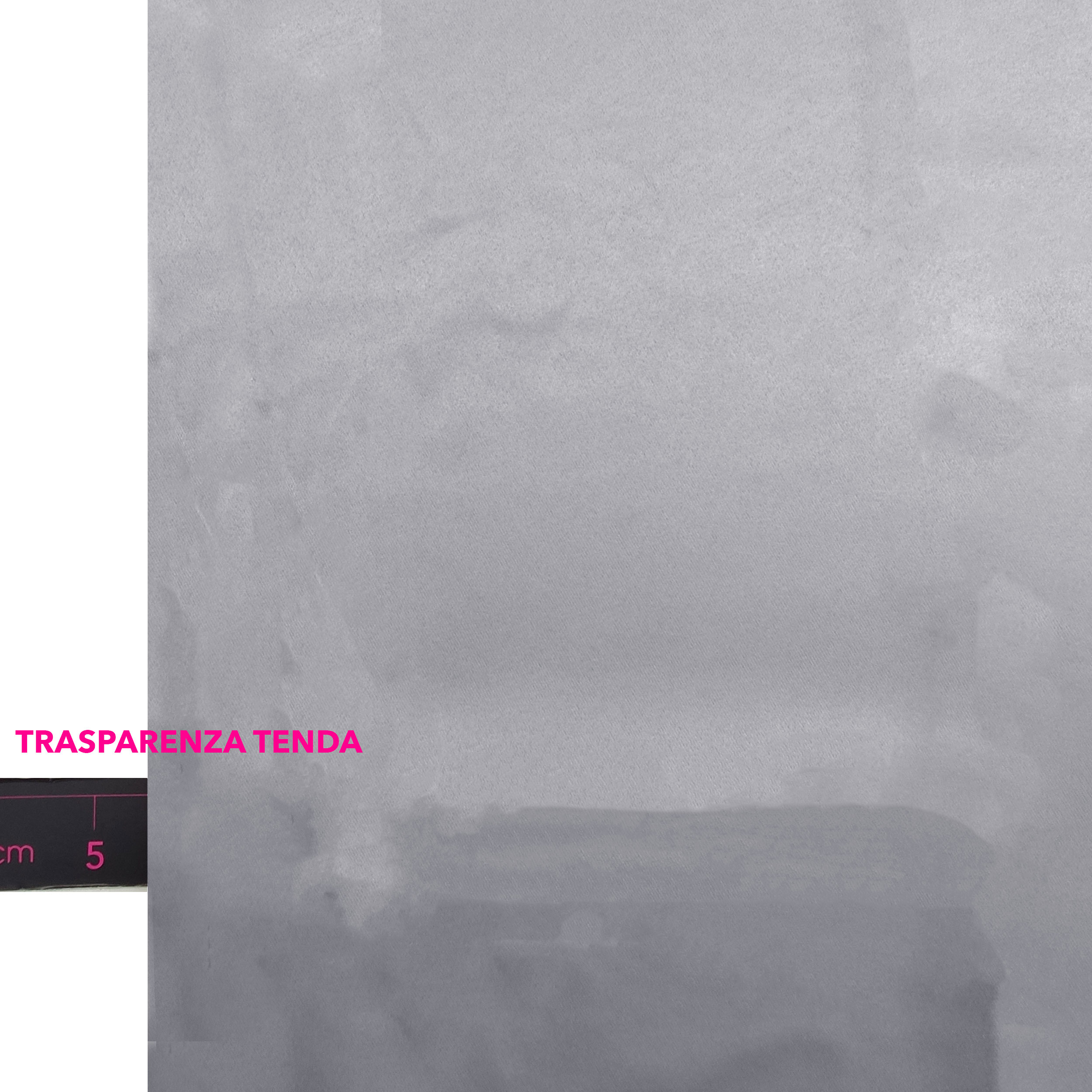 Tenda Confezionata Oscurante Tinta Unita Grigio