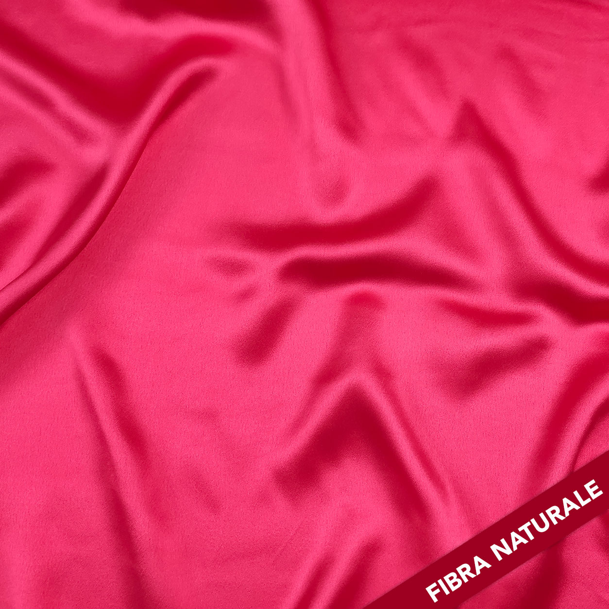 Raso Viscosa Seta Magenta