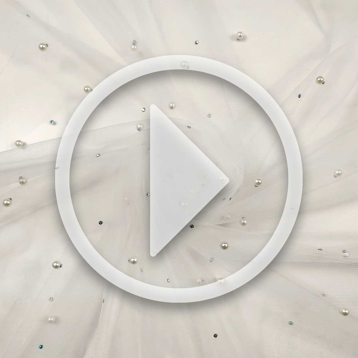tulle-bianco-latte-con-madreperle-strass-video
