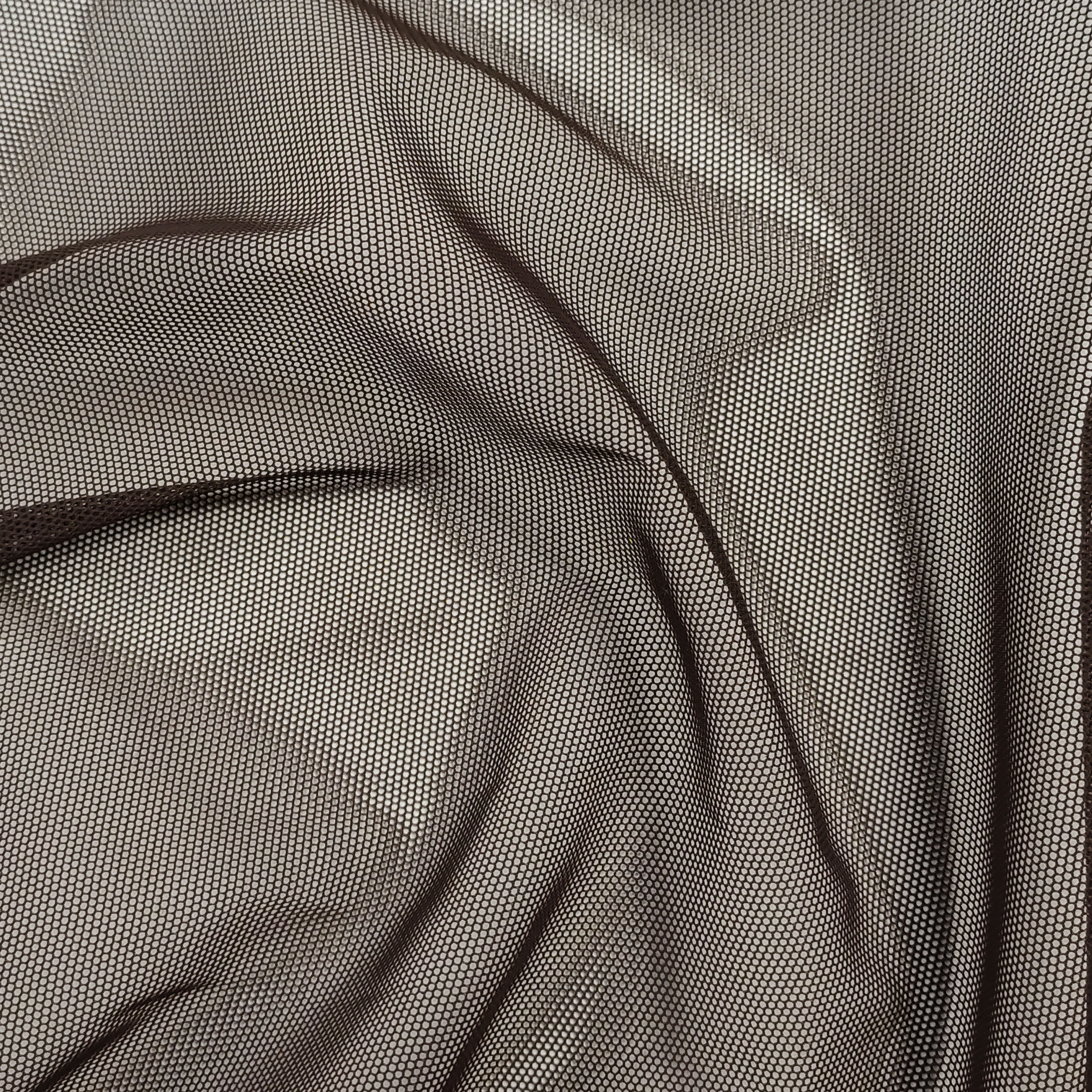 Tulle Bielastico Marrone