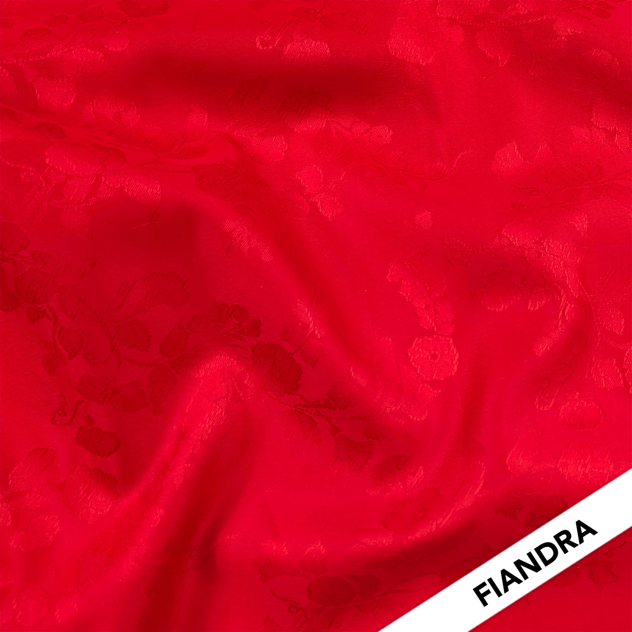 Tessuto Fiandra Cotone Rosso