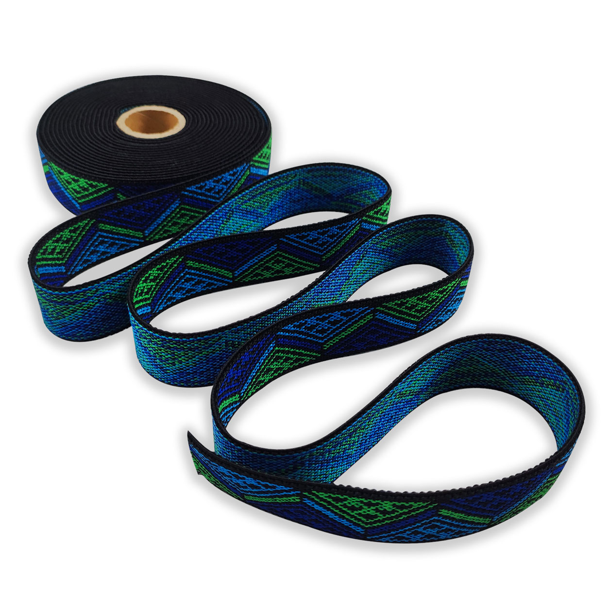 elastico-colorato-prym-verde-azzurro-e-blu