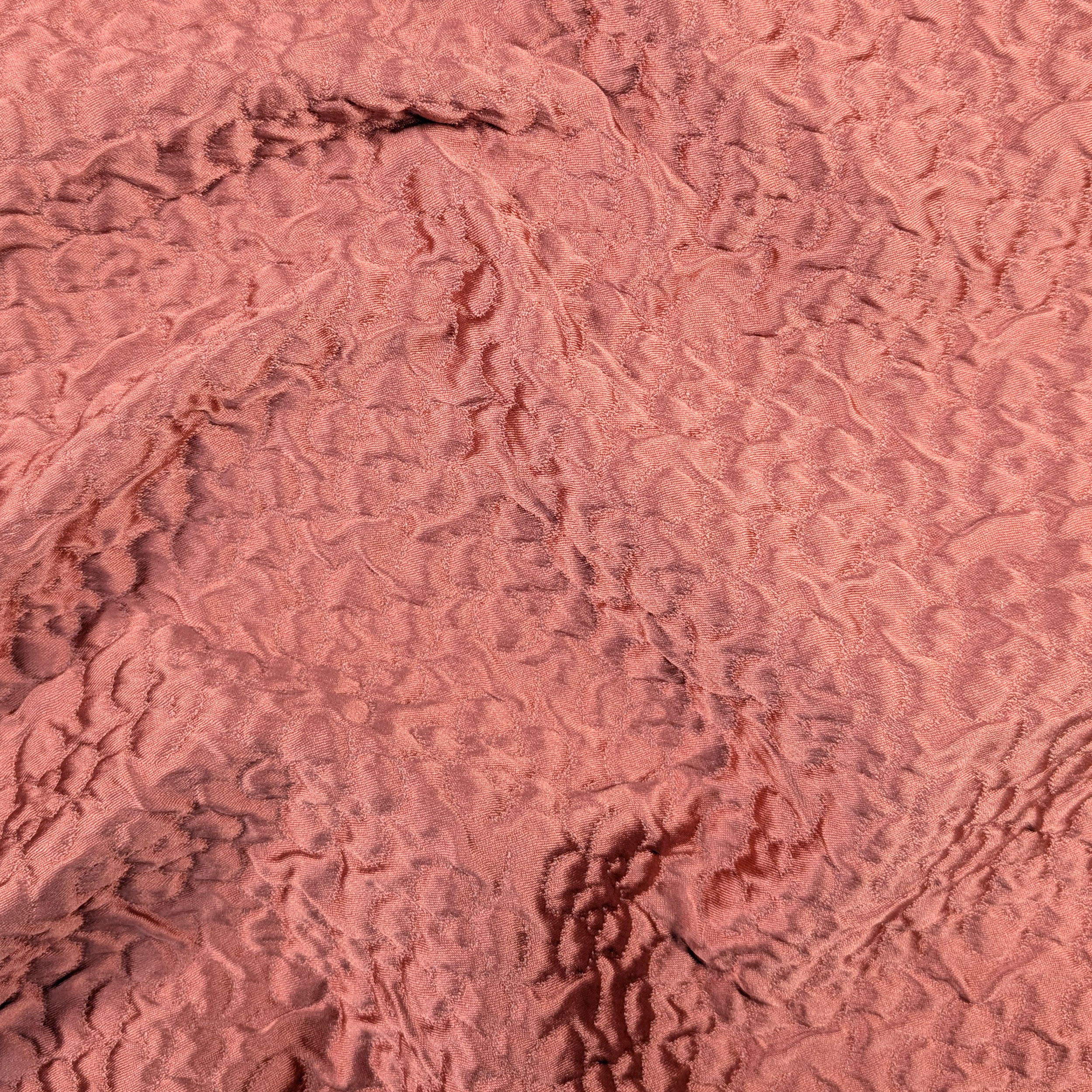 Broccato Alta Moda Misto Seta Rosa Corallo Image