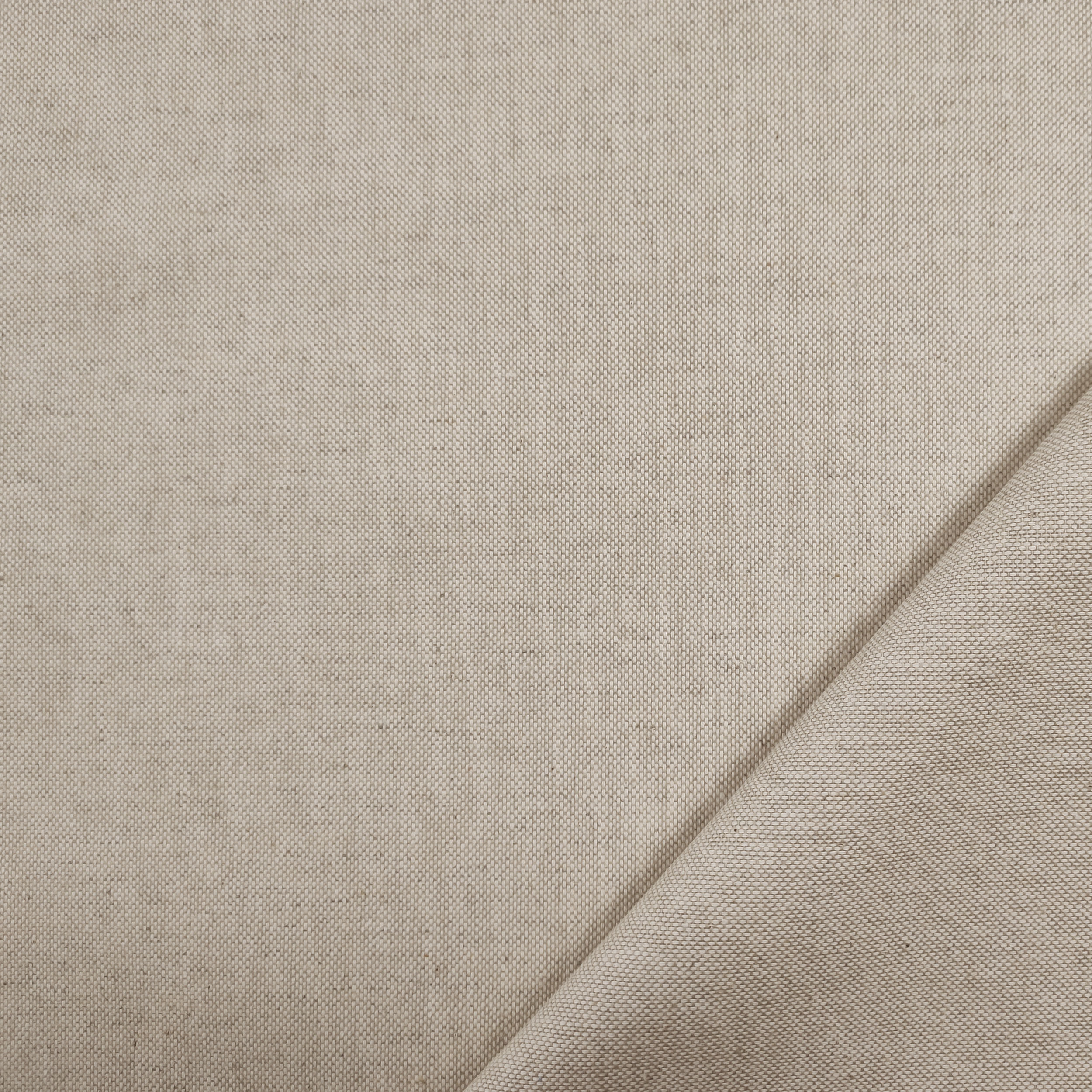 Tessuto Tovaglia Misto Lino Resinato Antimacchia Beige Image