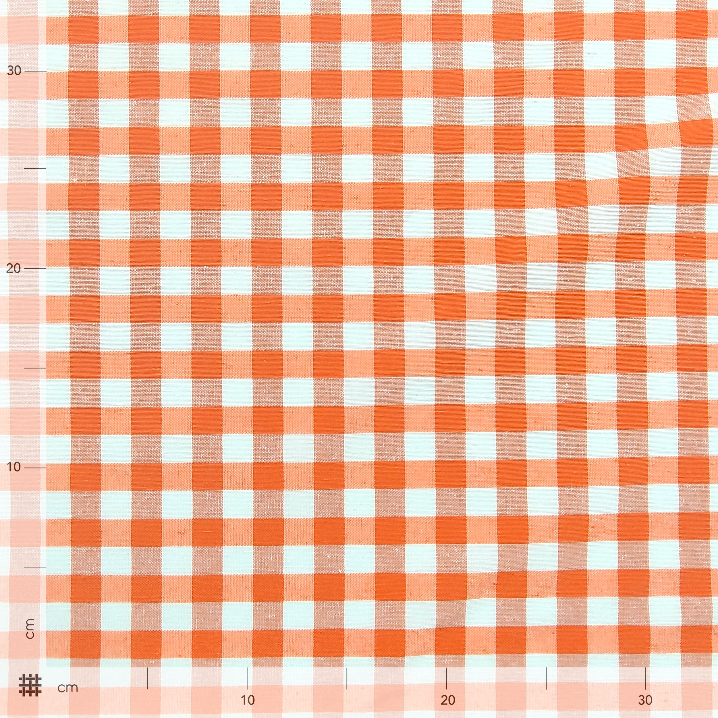 Tessuto Tinto in Filo per Tovaglia Fantasia Quadretti Image