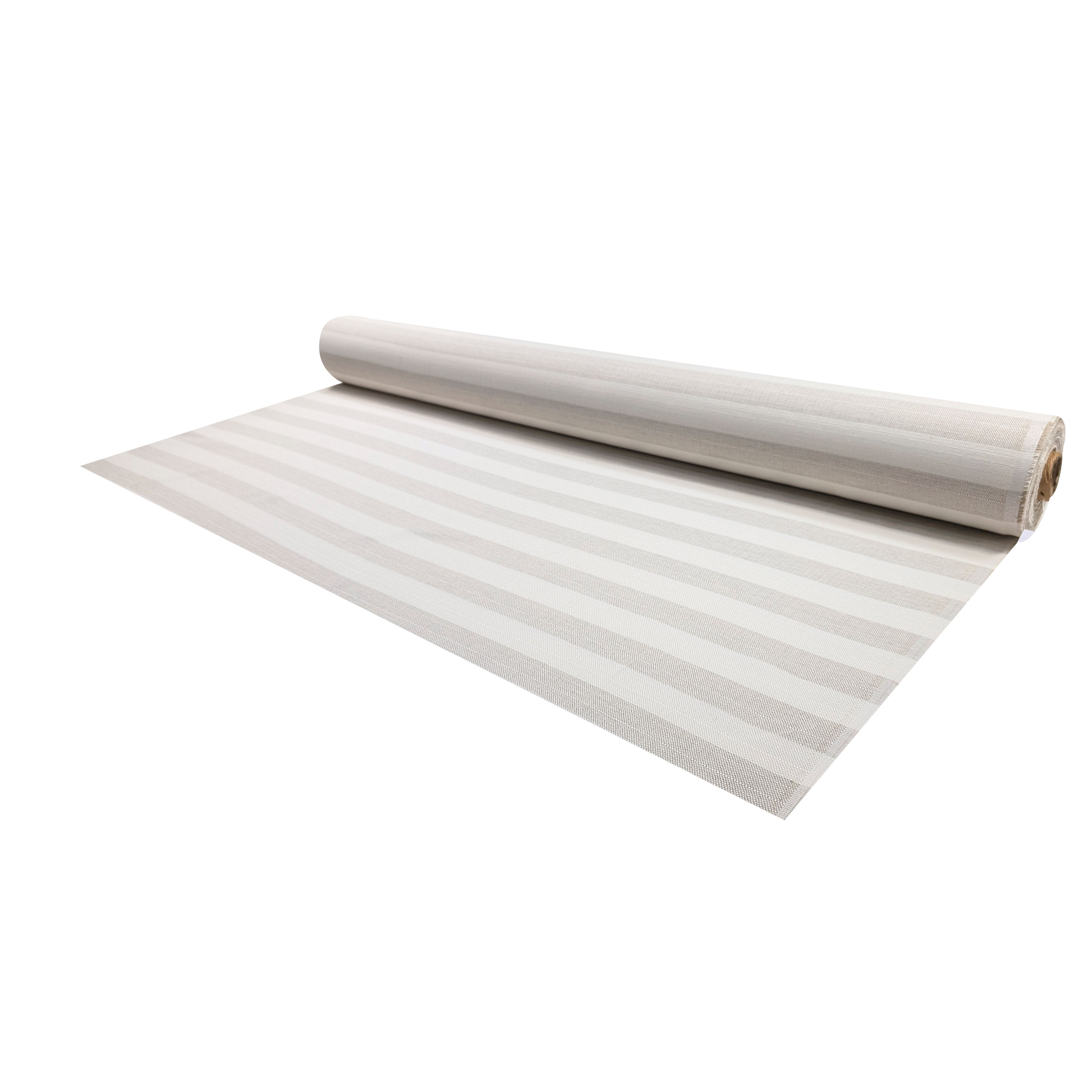 Tessuto Jacquard a Righe Tortora Image