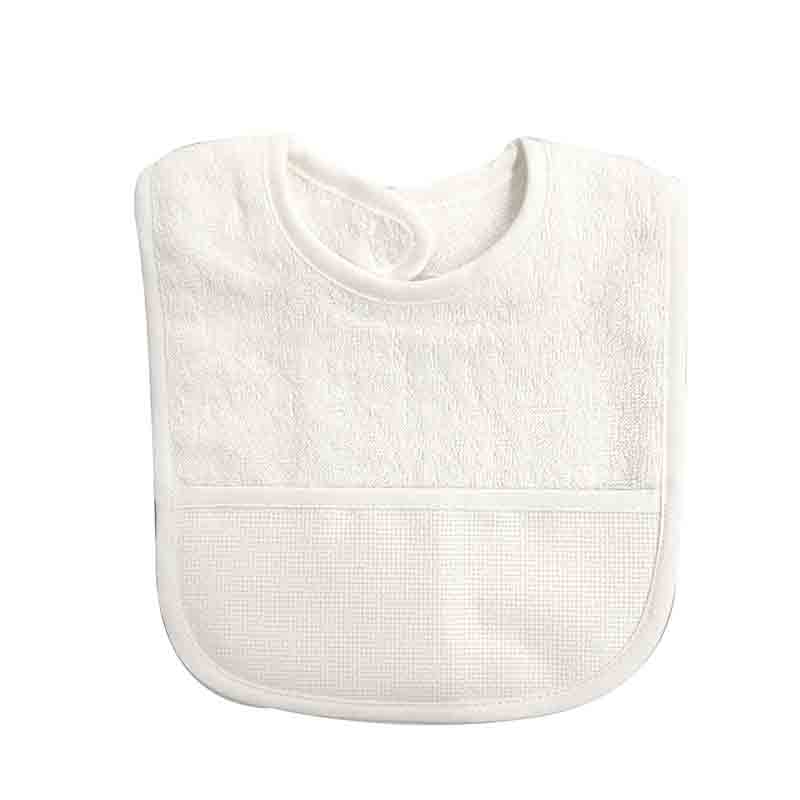 Bavaglino con strap bianco