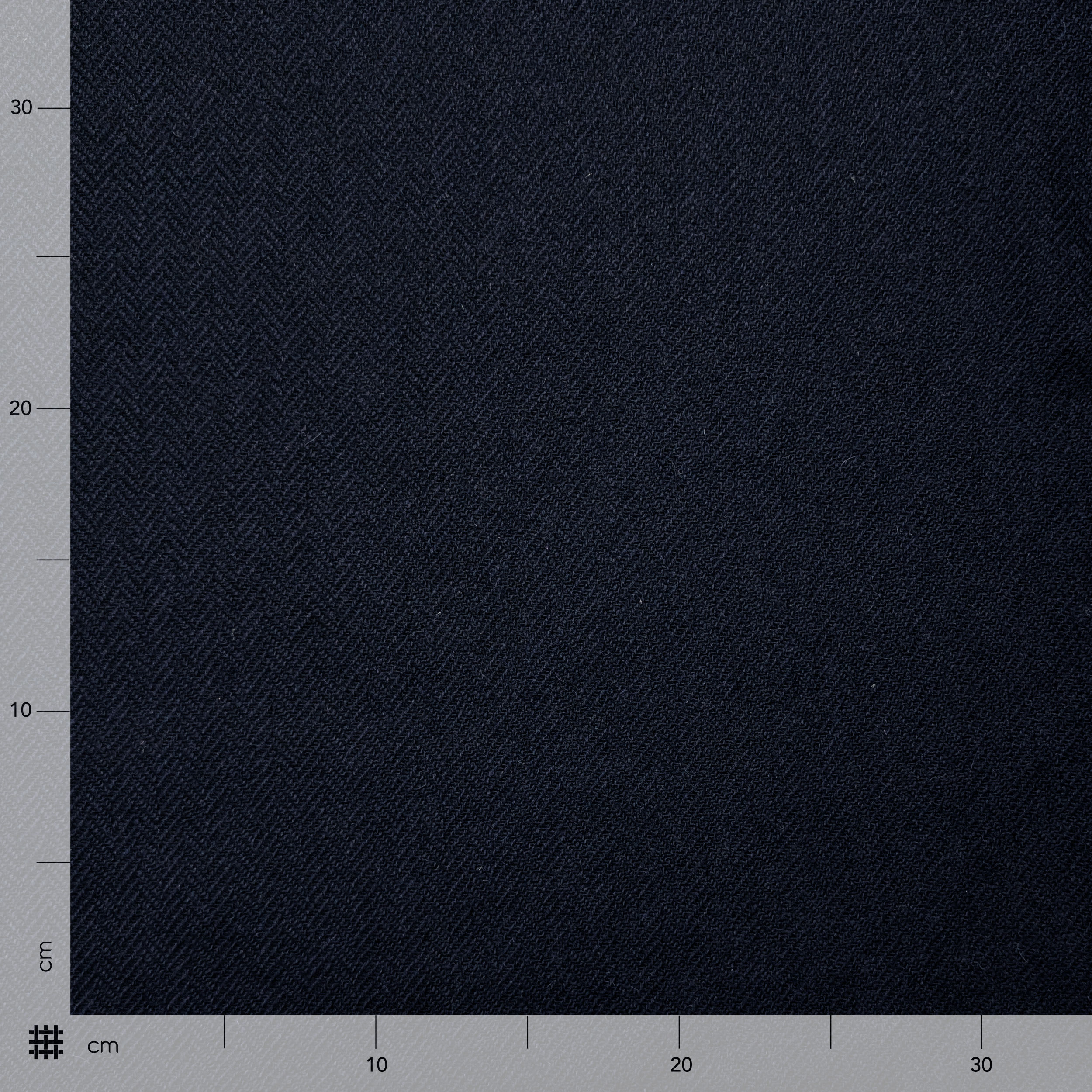 Cappotto Pura Lana Spigato Blu Notte Image