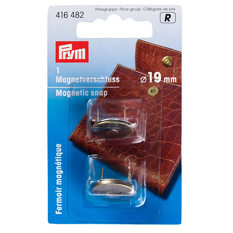 chiusura magnetica ottone vecchio prym (1)