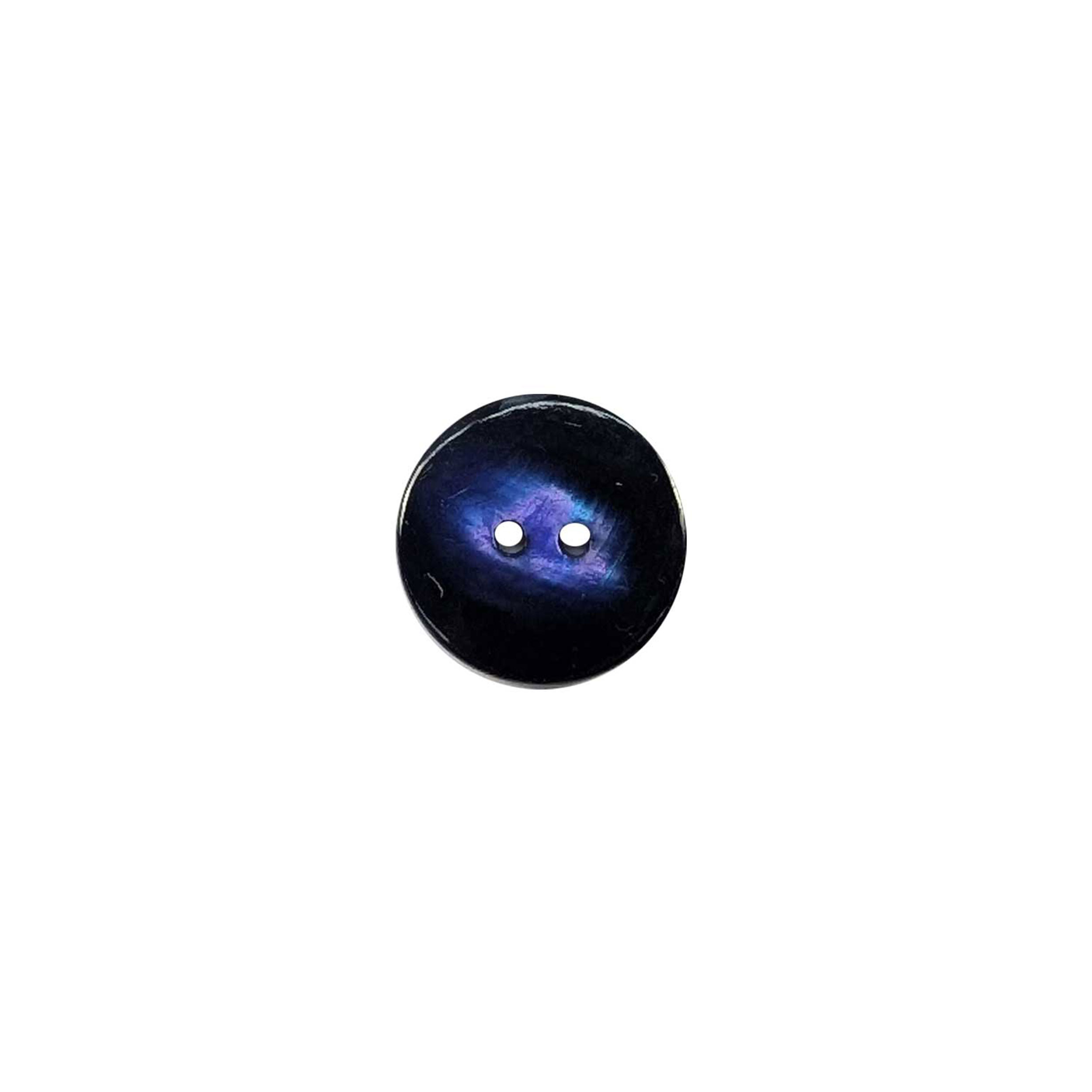 Bottone Madreperla 2 Fori Blu Lin 32 Image