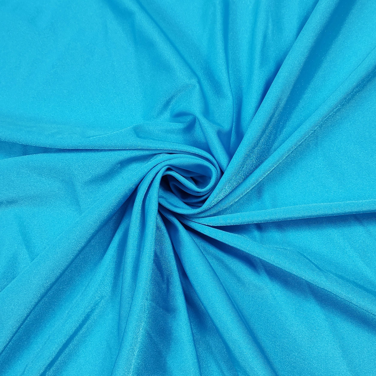 stoffa lycra lucida bielastica azzurro
