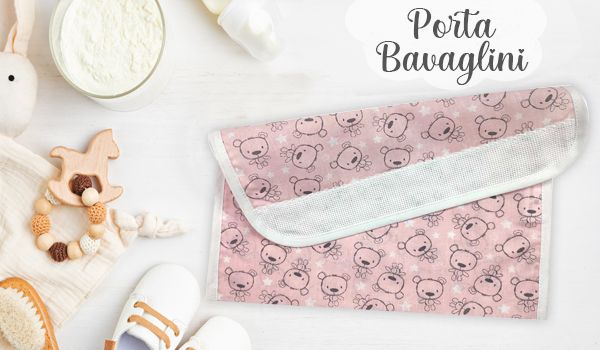 portabavaglini-stoffa porta-bavaglini-bimbo