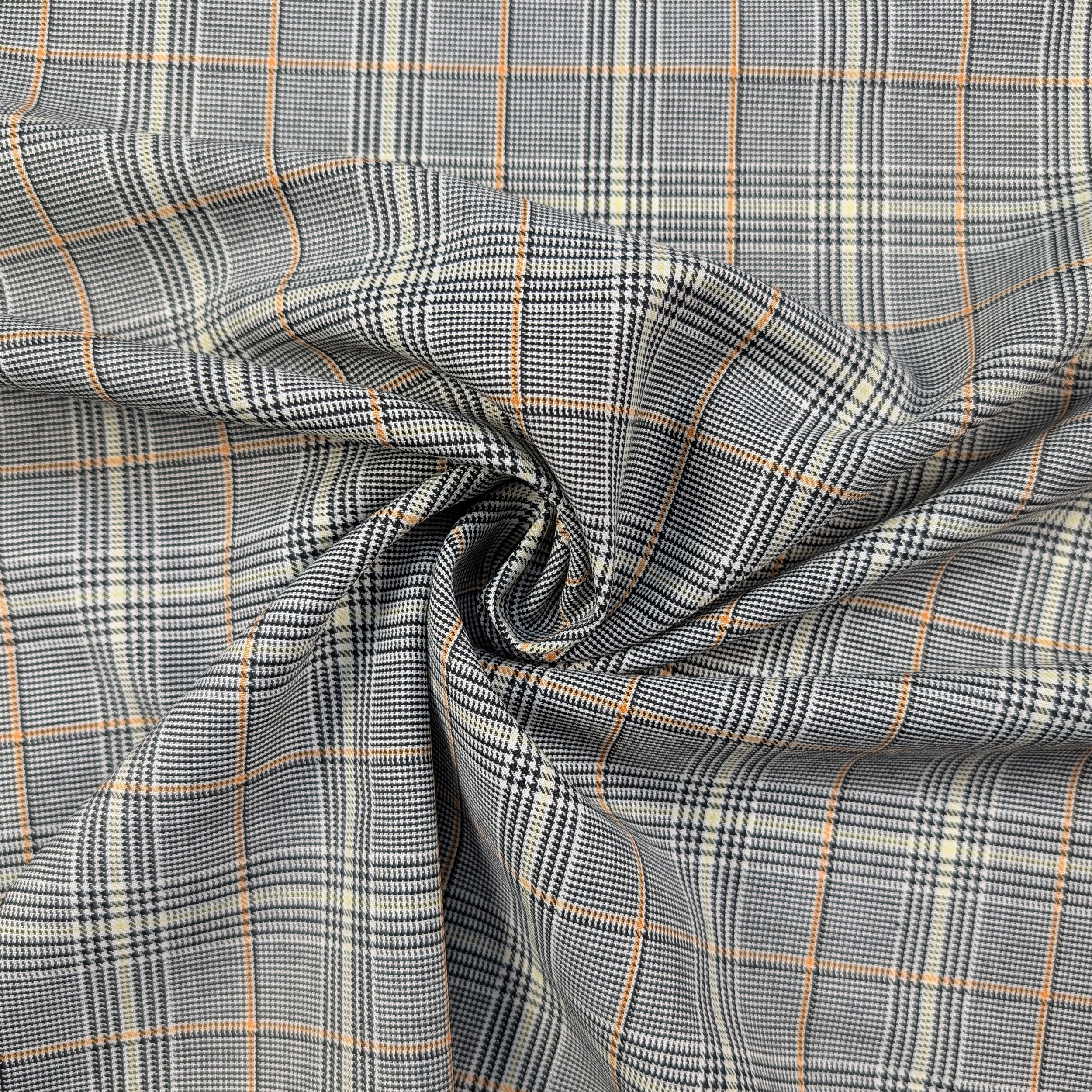 Tartan Pura Lana Moda Image