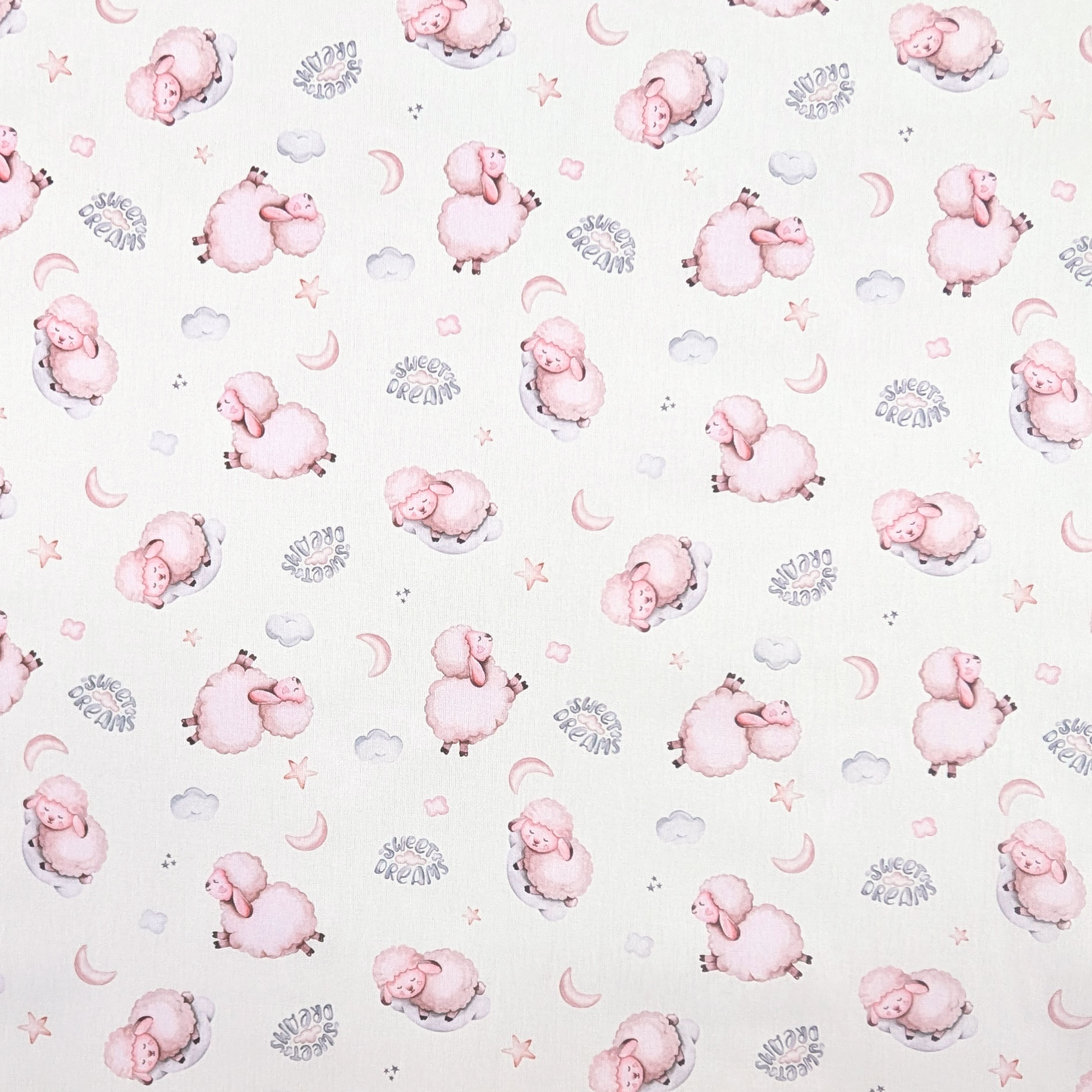 Cotone Percalle Pecorelle Sweet Dreams Image
