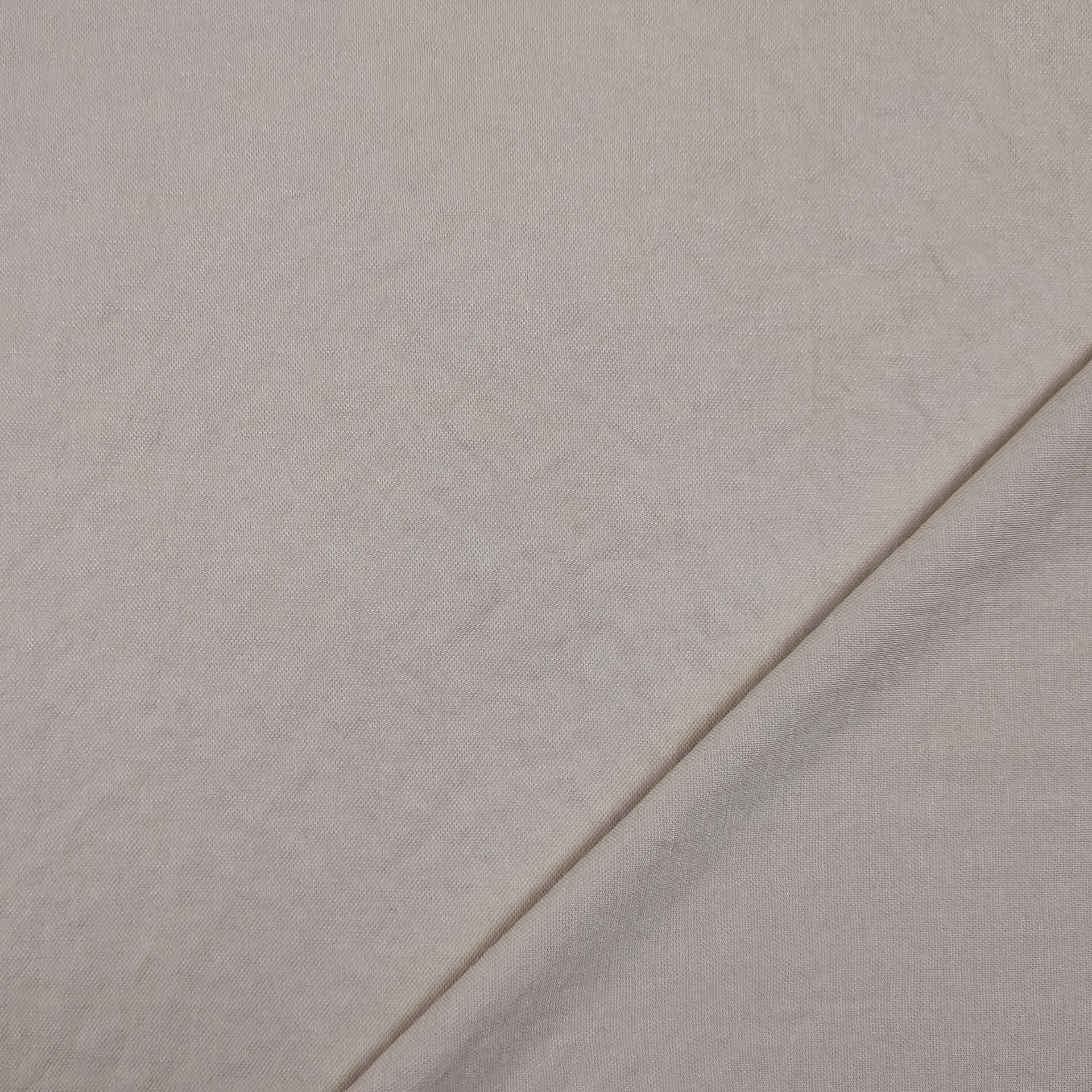 tessuto jersey di viscosa linen beige