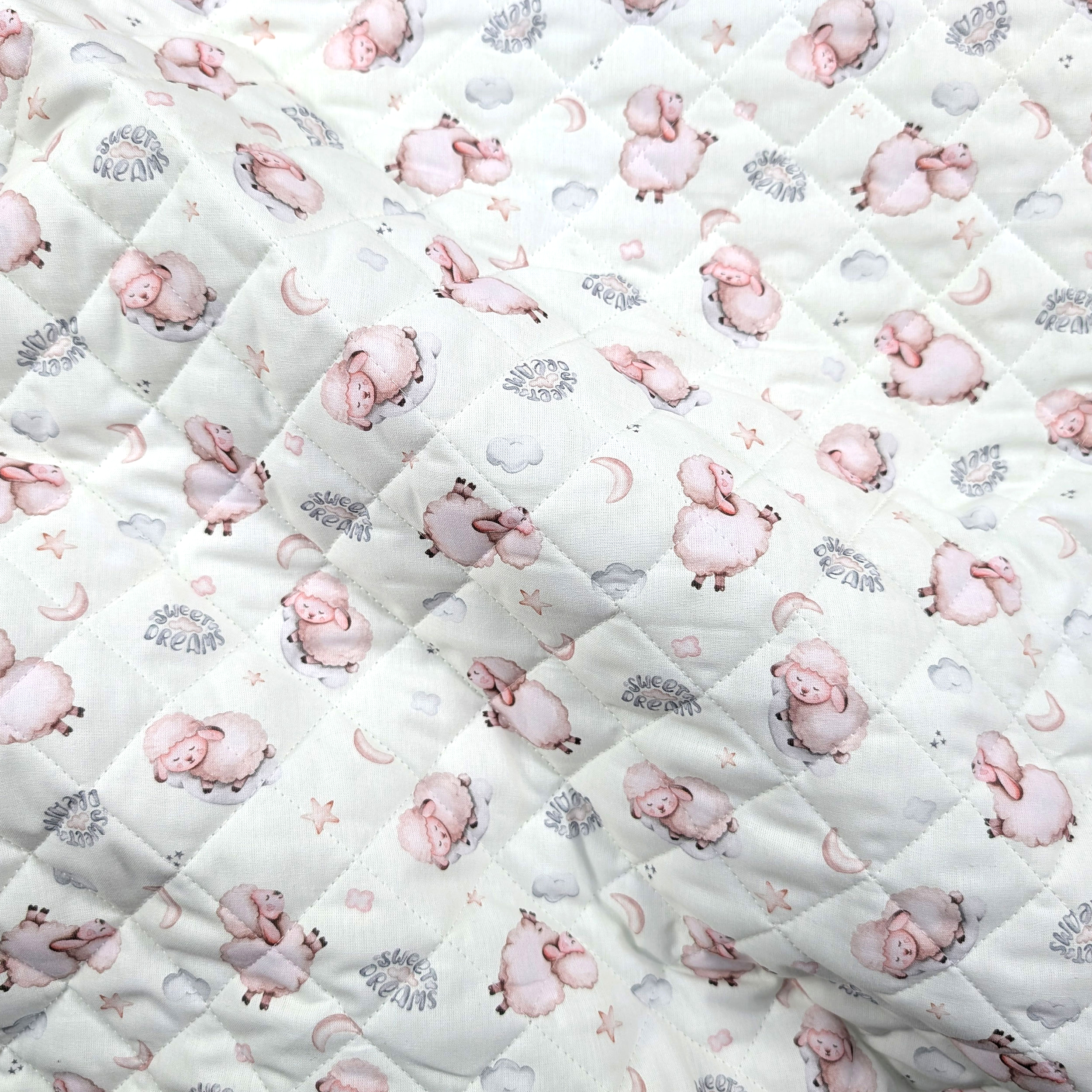 Tessuto Trapuntato Pecorelle Sweet Dreams Image