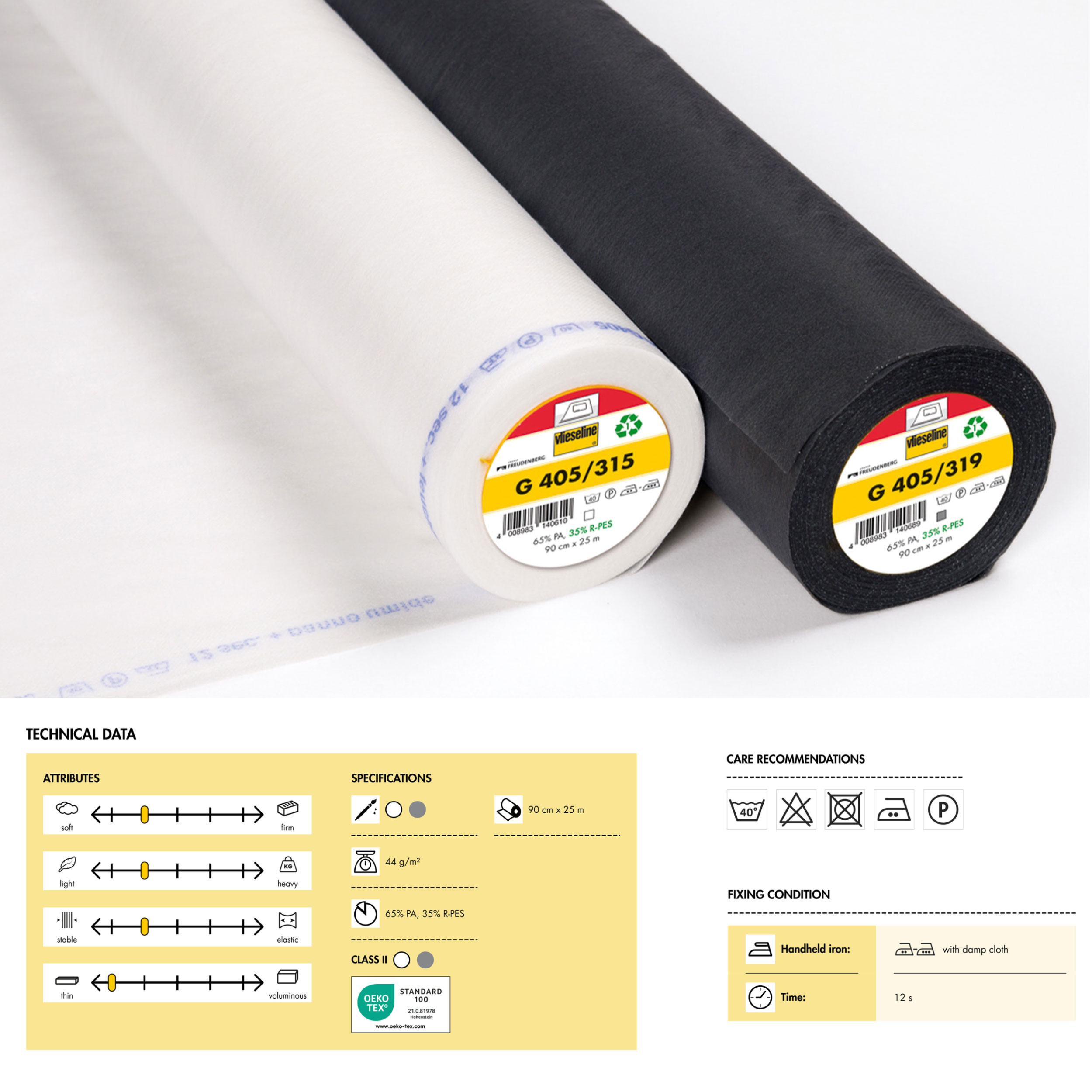 Interfodera Termoadesiva G405 Nera Image