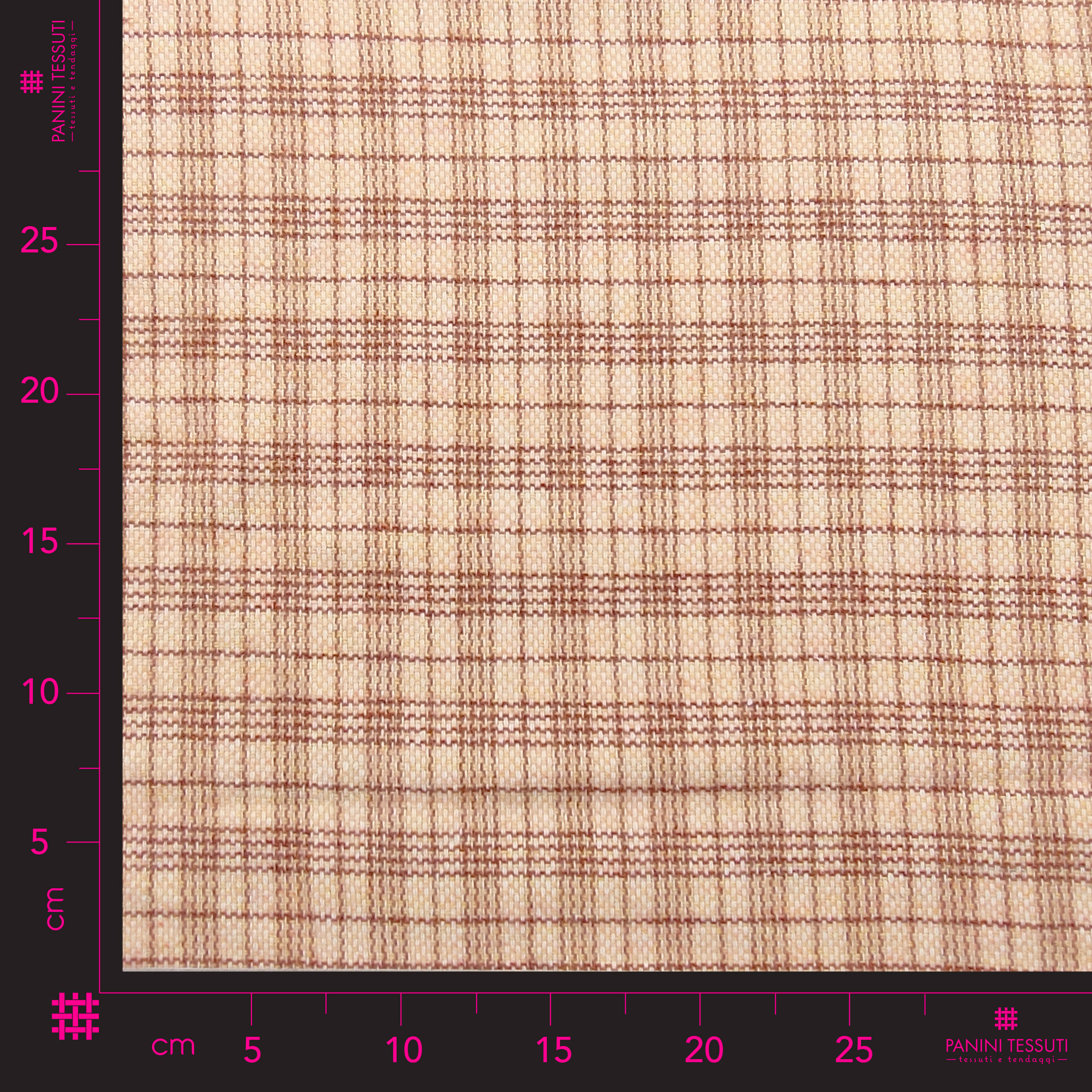 Scampolo Tartan Beige e Marrone