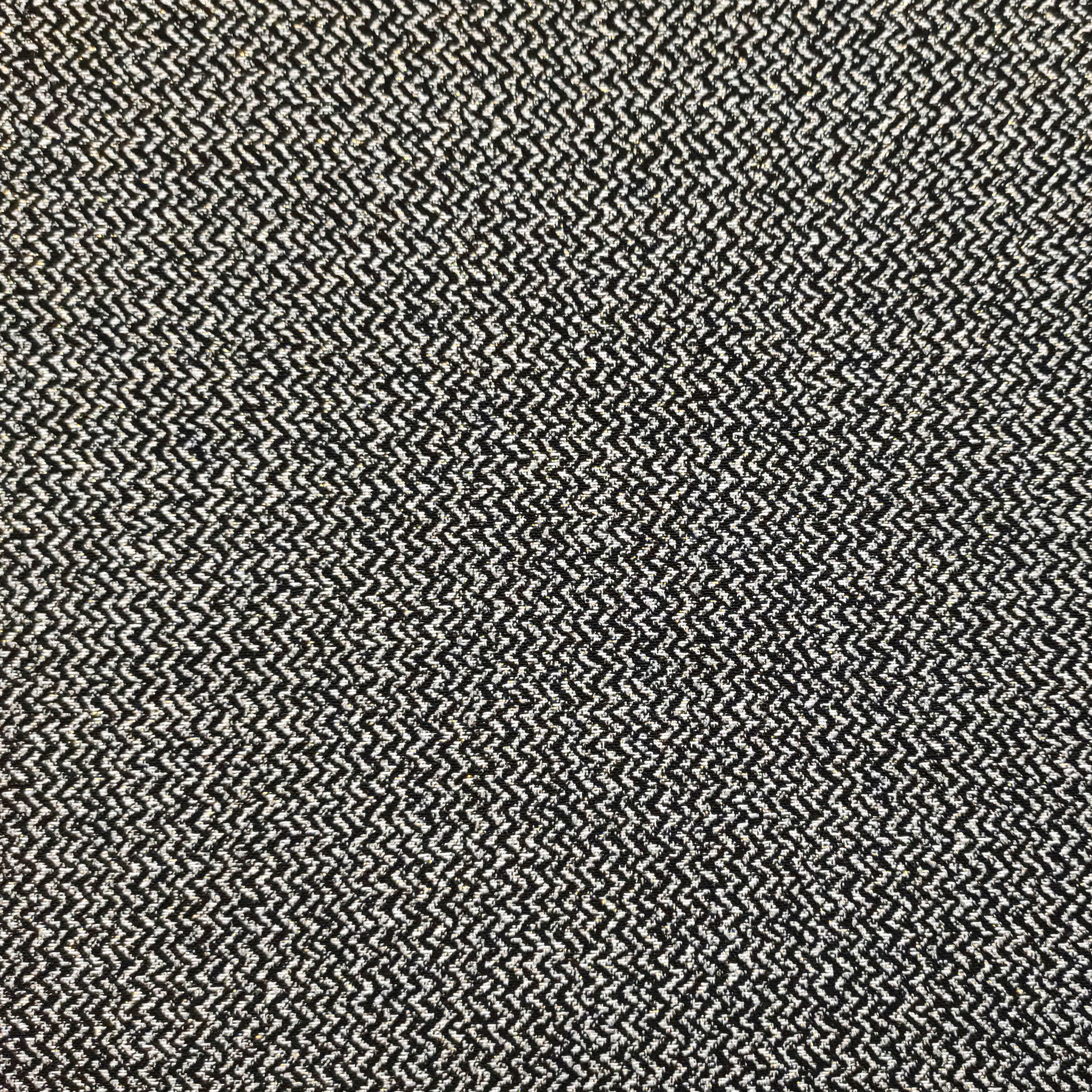 Misto Cotone Righe Zig Zag Lurex