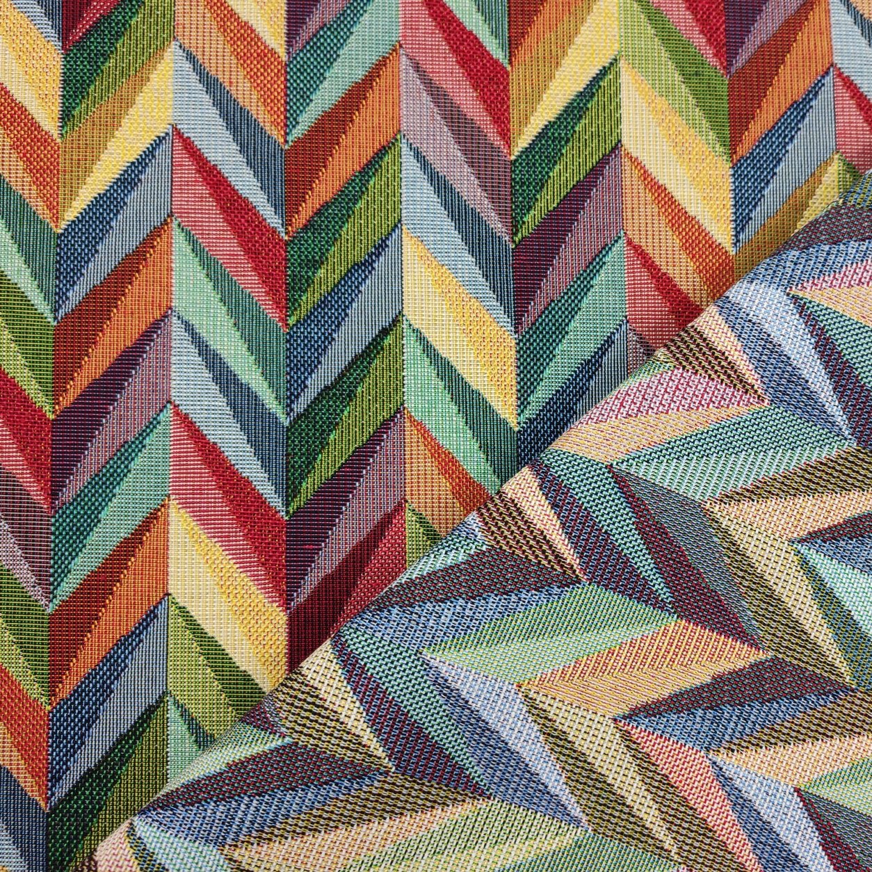 gobelin zig zag geometrico