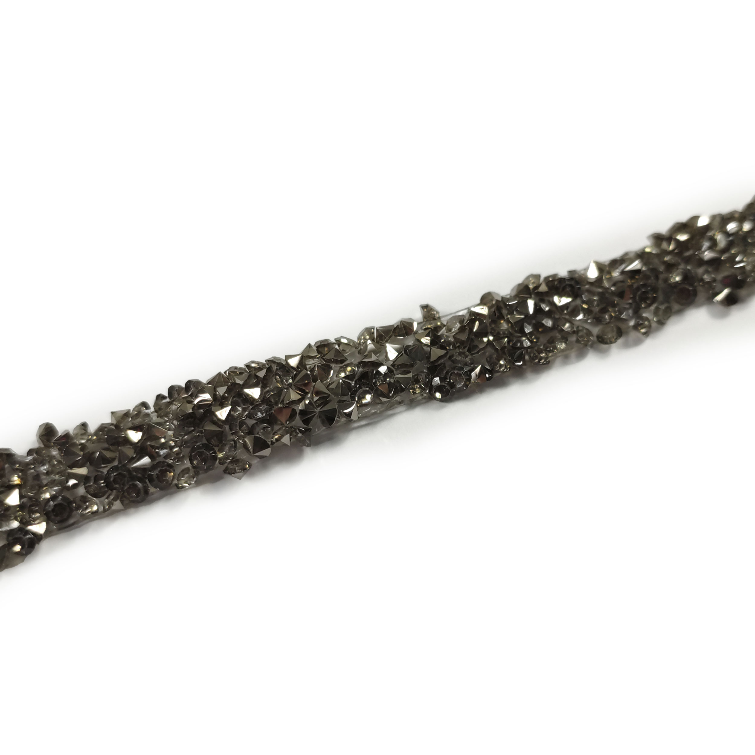 Passamaneria Perle e Strass tipo Swarovski Termoadesiva Image