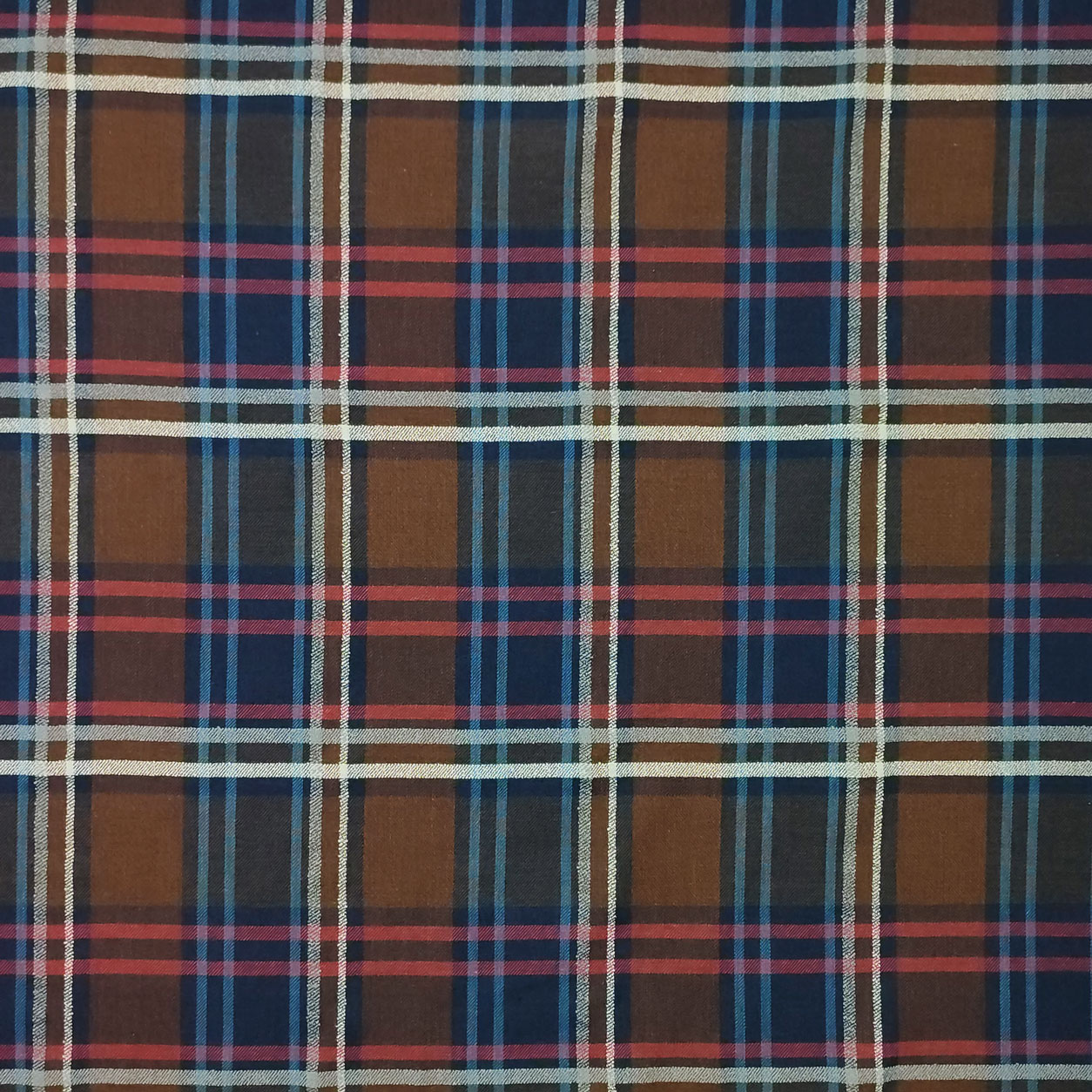 tessuto-tartan-marrone-righe-blu-e-rosse