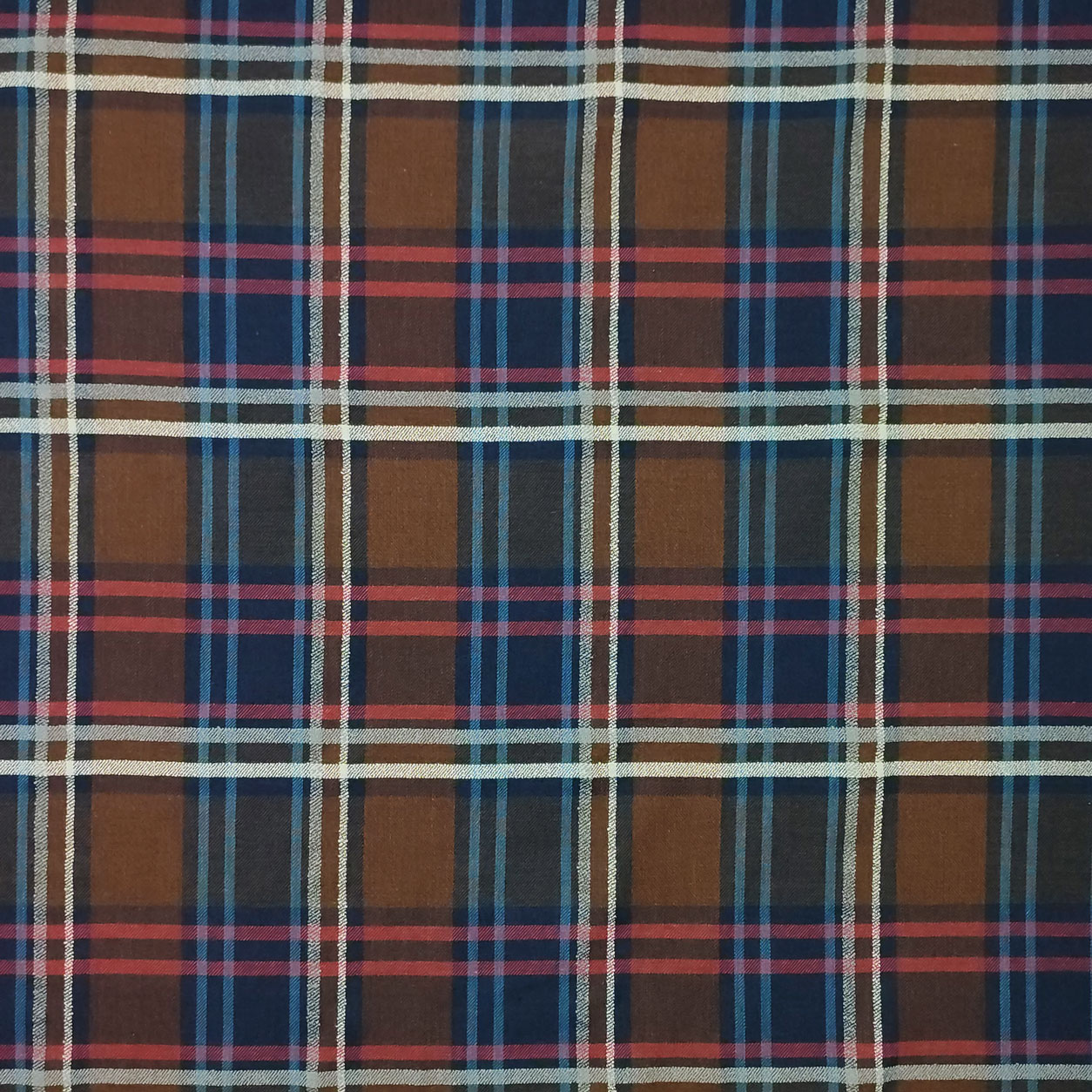 tessuto-tartan-marrone-righe-blu-e-rosse