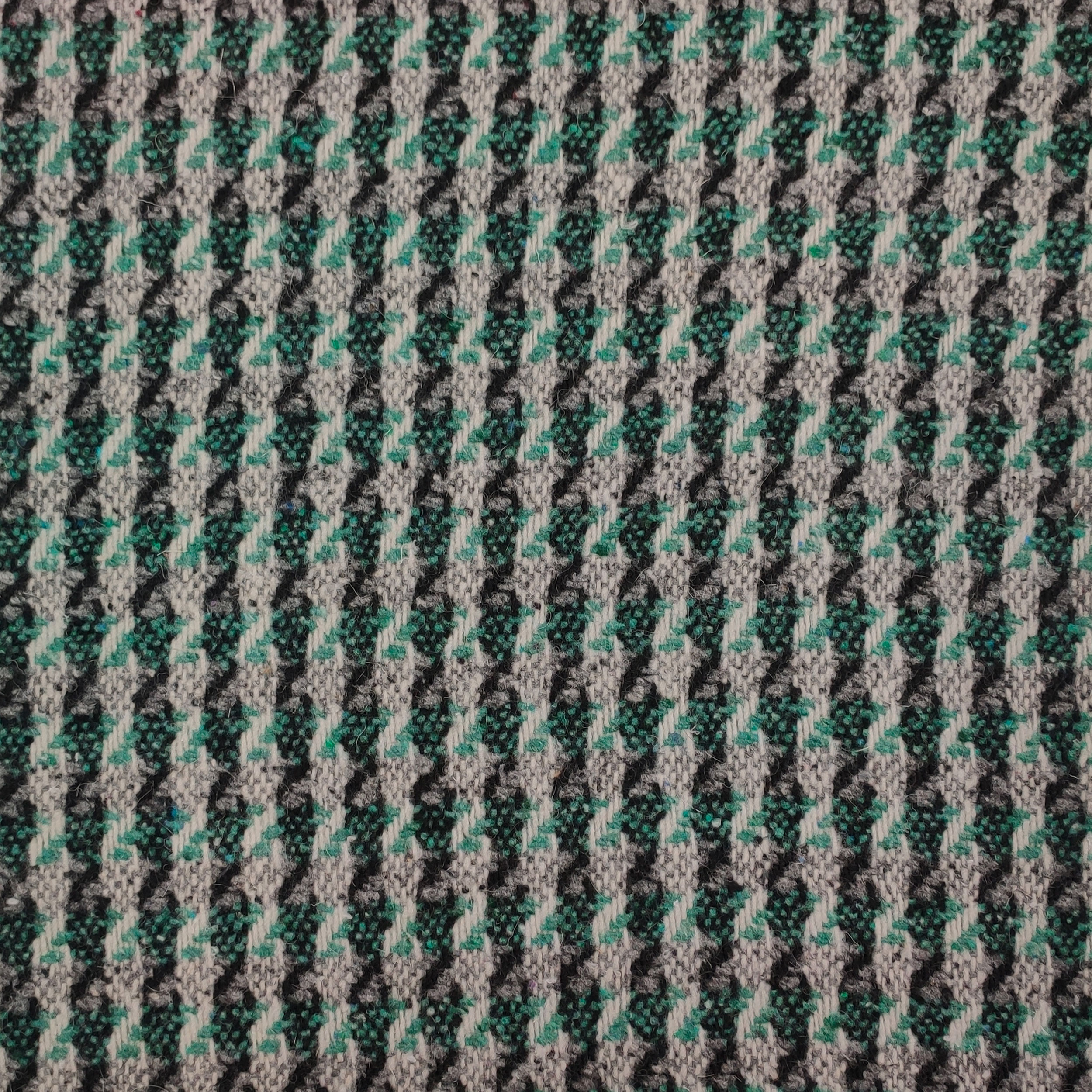 Tessuto Cappotto Righe Verticali Astratte