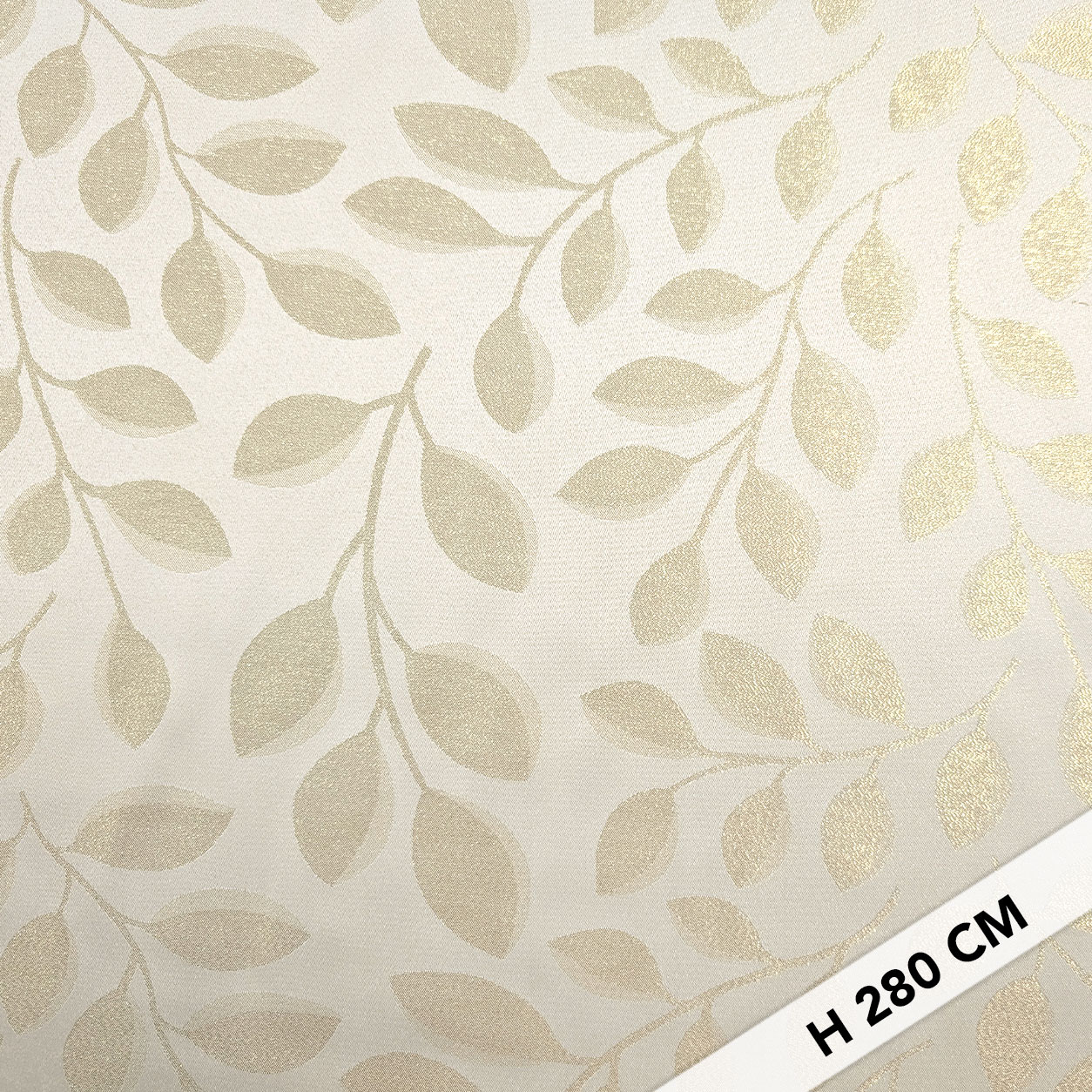Jacquard Foglie Oro Lurex Image