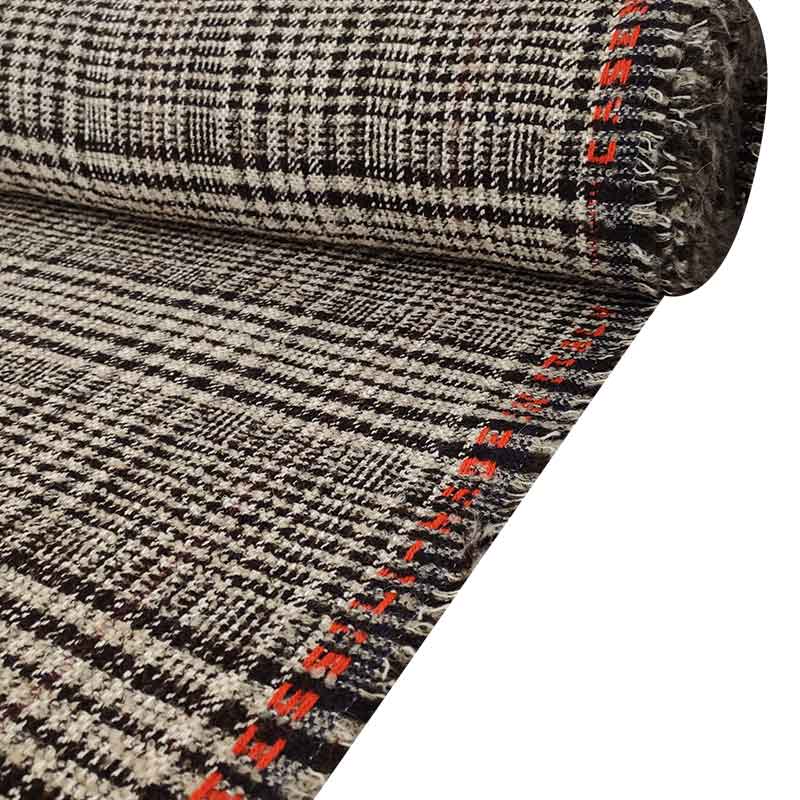 Tessuto per Cappotti Tartan Beige