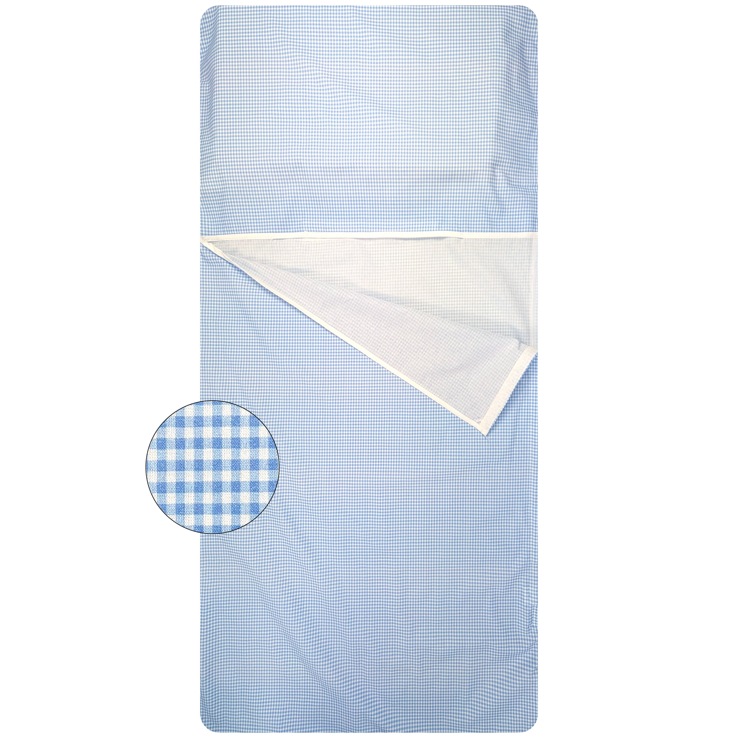 Sacco Nanna Estivo Quadretti Azzurro Image