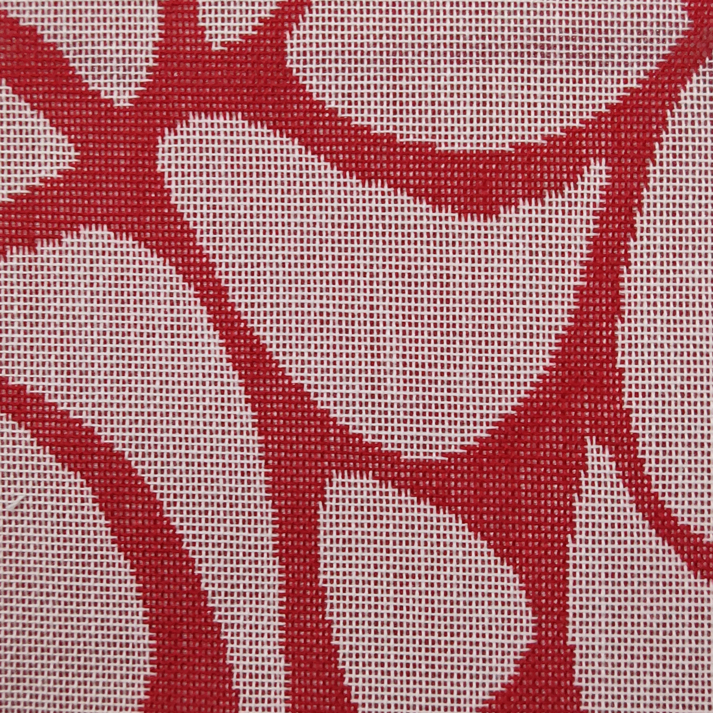 Tessuto cuscini per esterno rosso