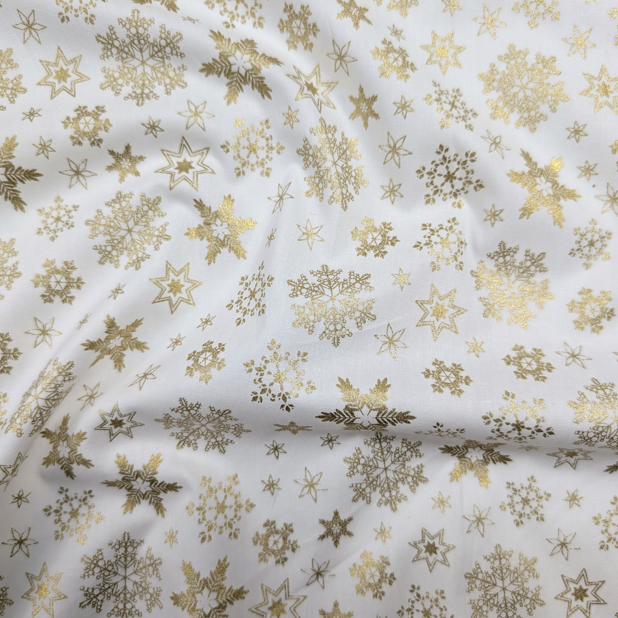 Tessuto Tricottato Filato Della Iuta Fiocchi Di Neve, Albero Di Natale - Foto 2