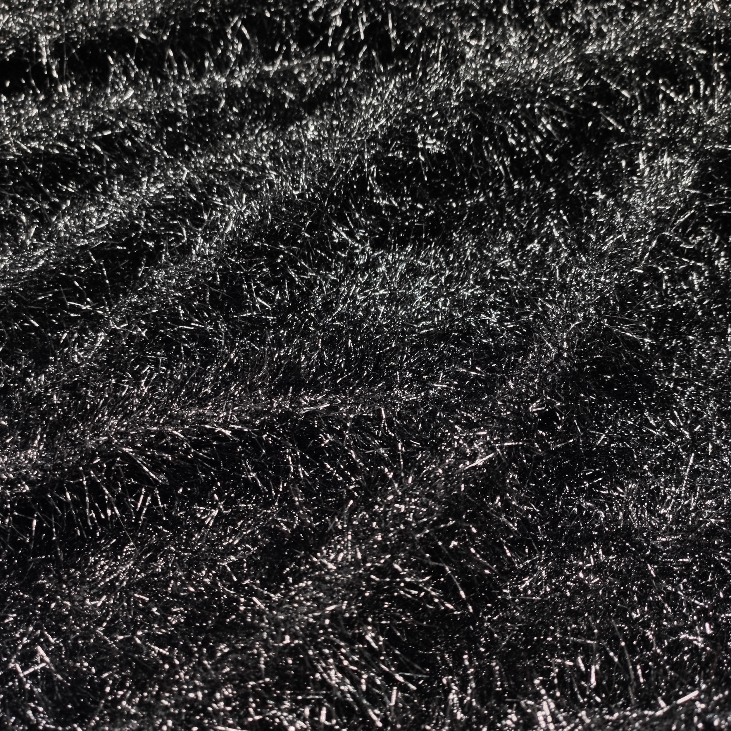 tessuto maglia lurex nera
