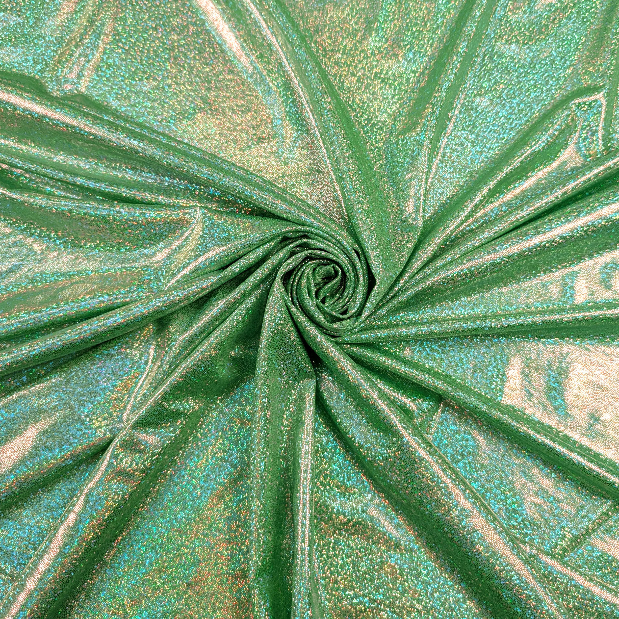 Lycra Lurex Glitterata Verde Image