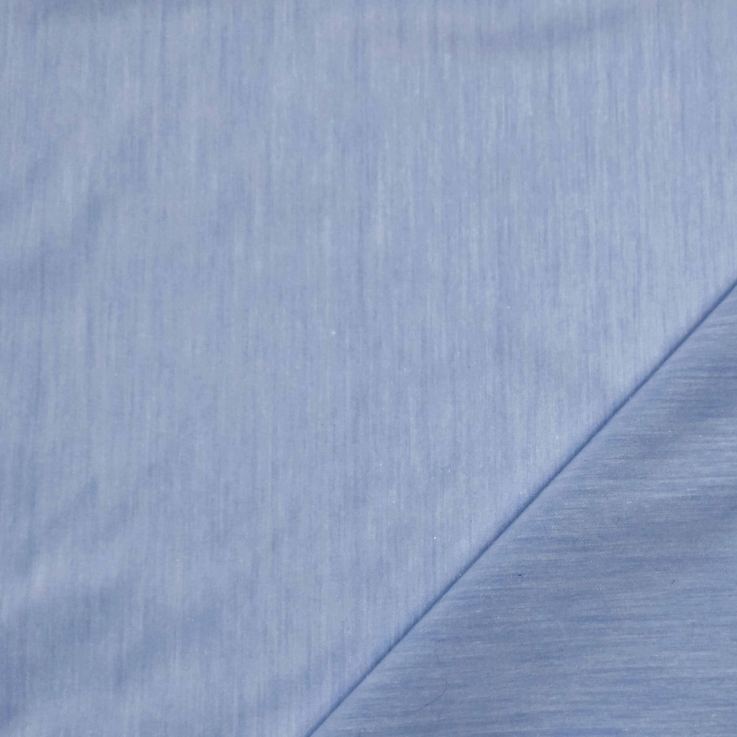 Cotone Camiceria Elasticizzata Azzurro
