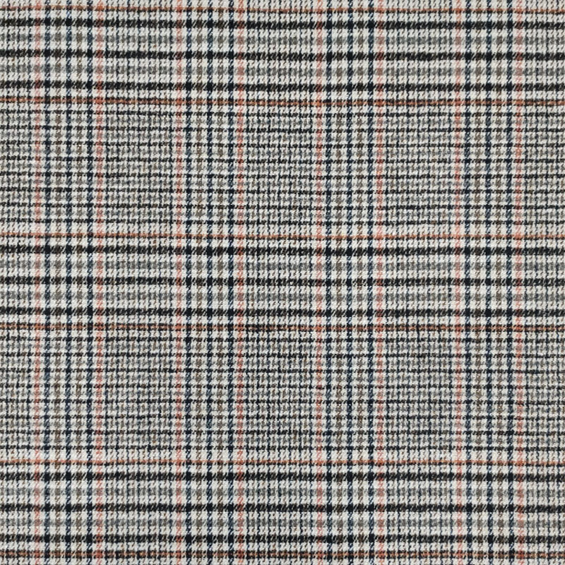 Tessuto Cappotto Invernale Double Tartan 
