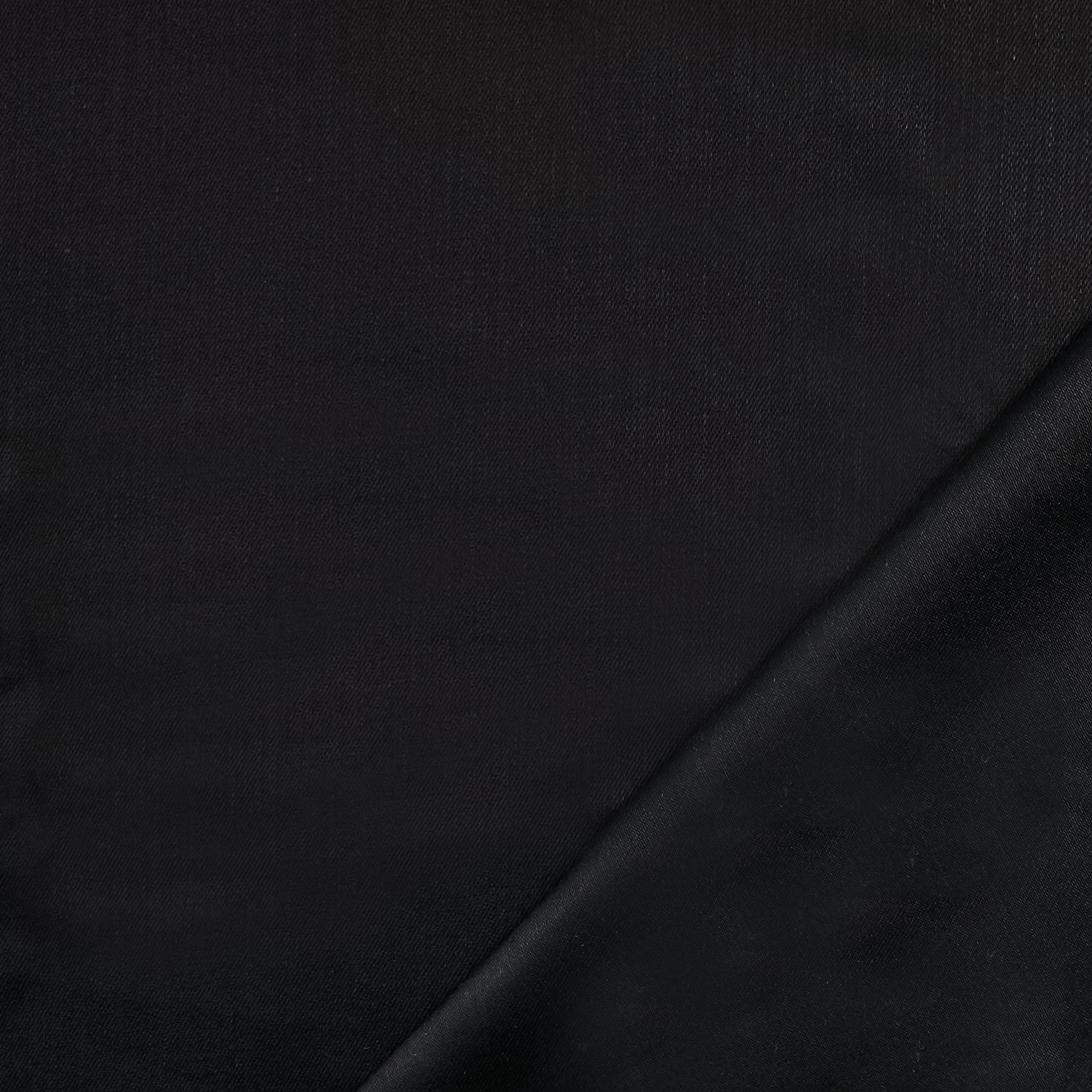 Jeans Cotone Tinto in Nero