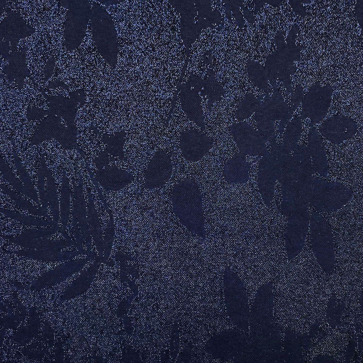 maglina-online-lurex-blu-con-foglie-e-fiori