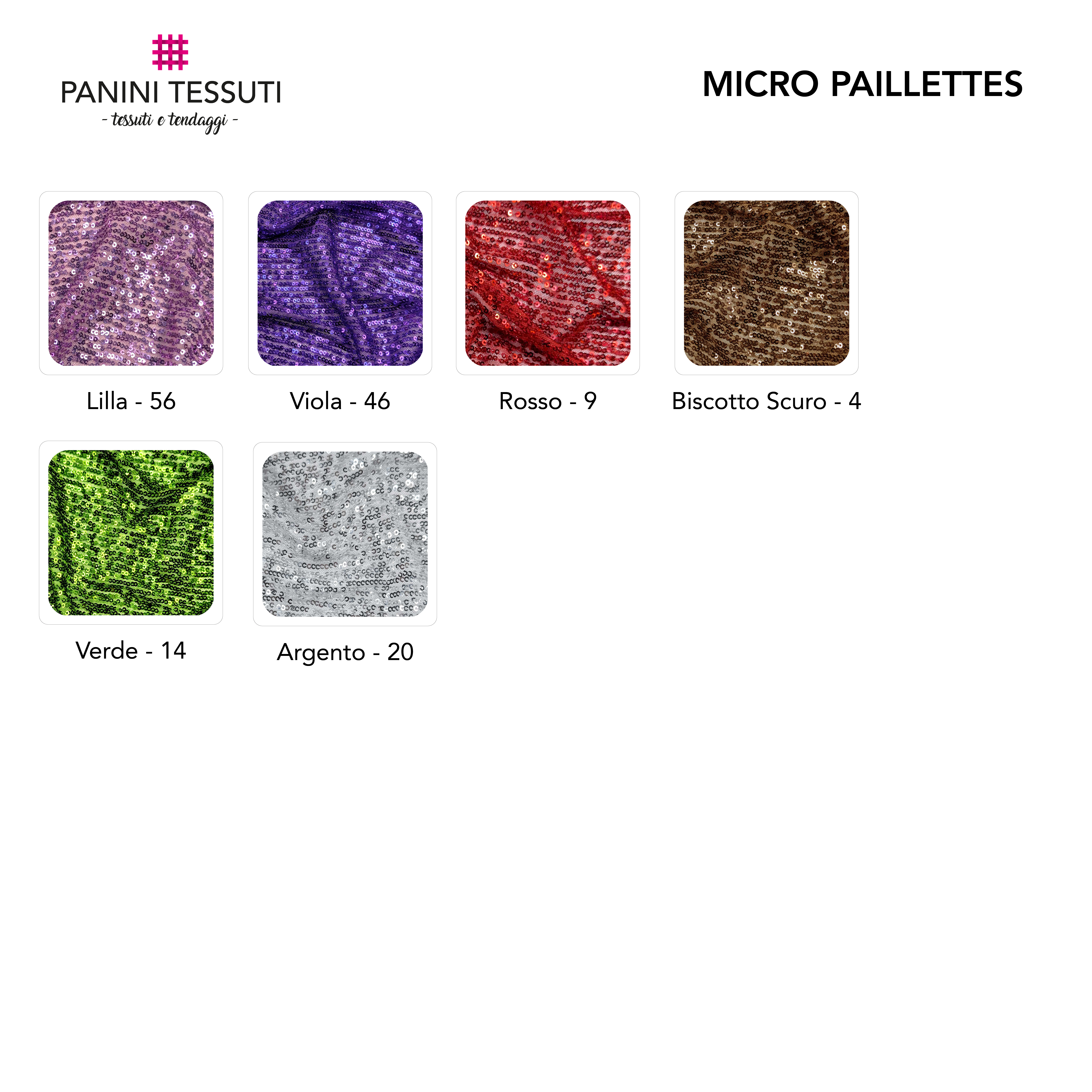 Tessuto Micro Paillettes Image