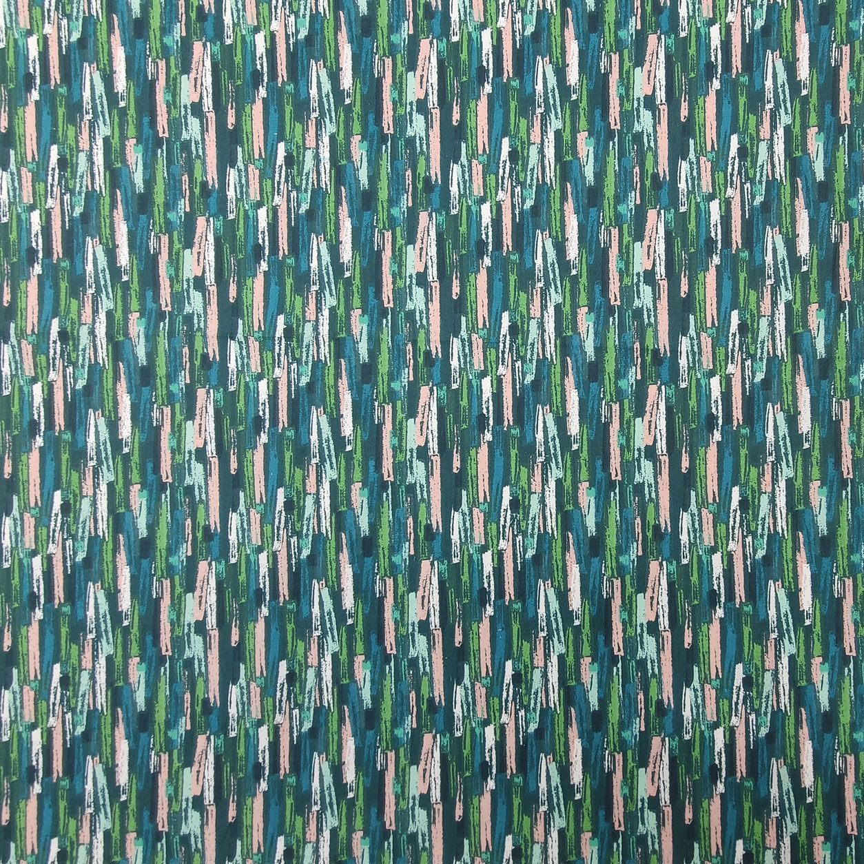 tessuto-di-cotone-pennellate-verdi