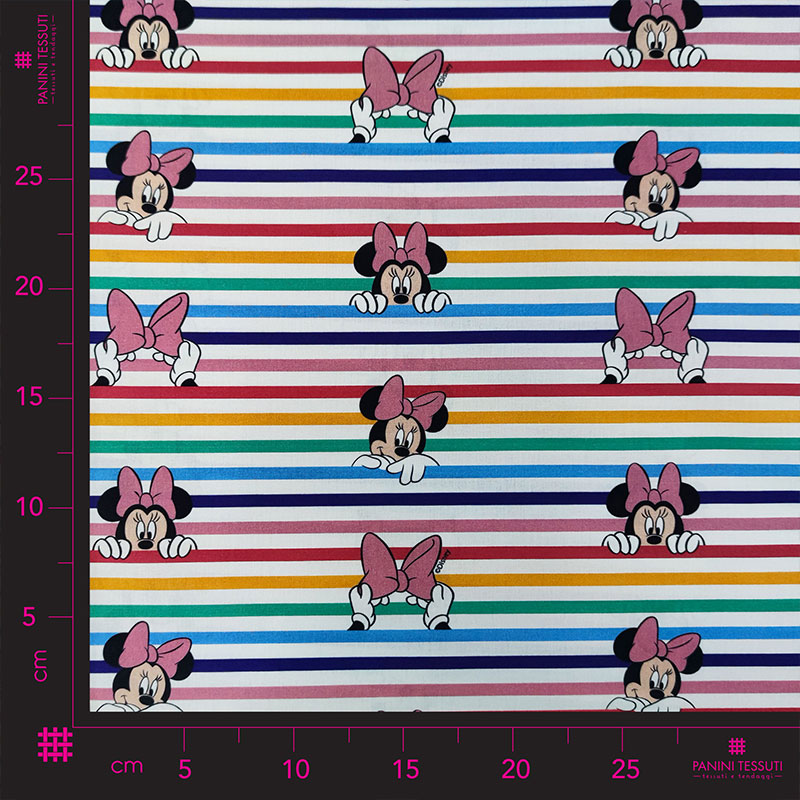 Cotone righe multi