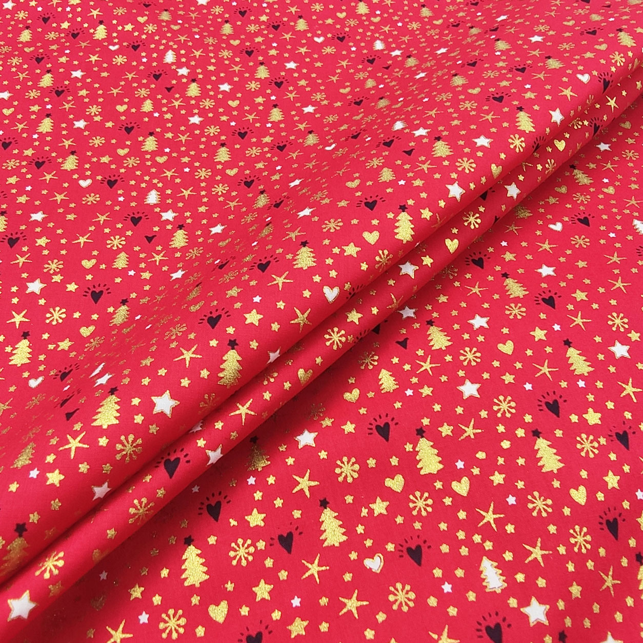 Tessuto di cotone 5 pezzi in stile giapponese rosso fai da te Tessuto di cotone 5 pezzi in stile giapponese rosso fai da te