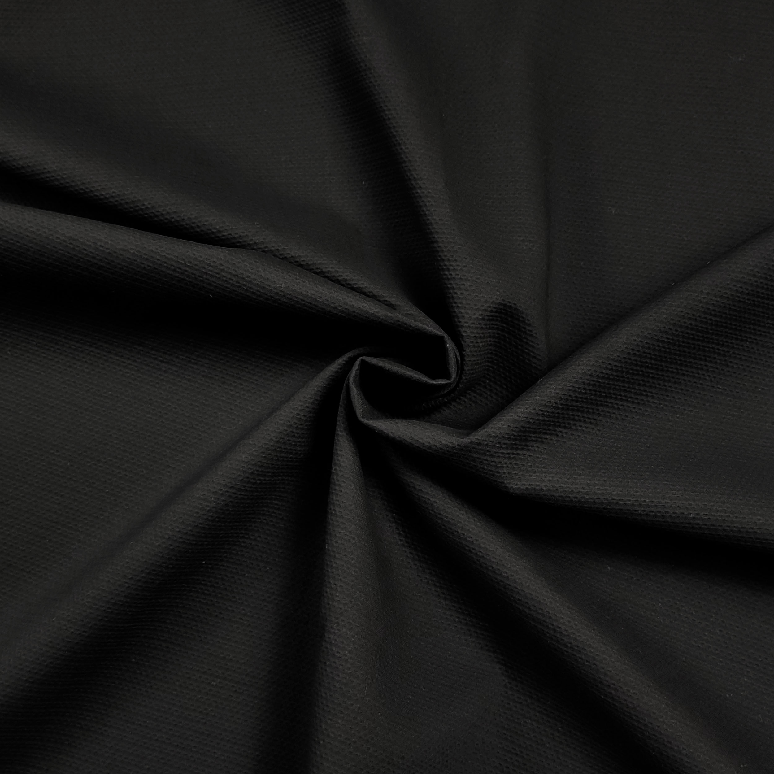 Piquet Cotone Elasticizzato Nero Image