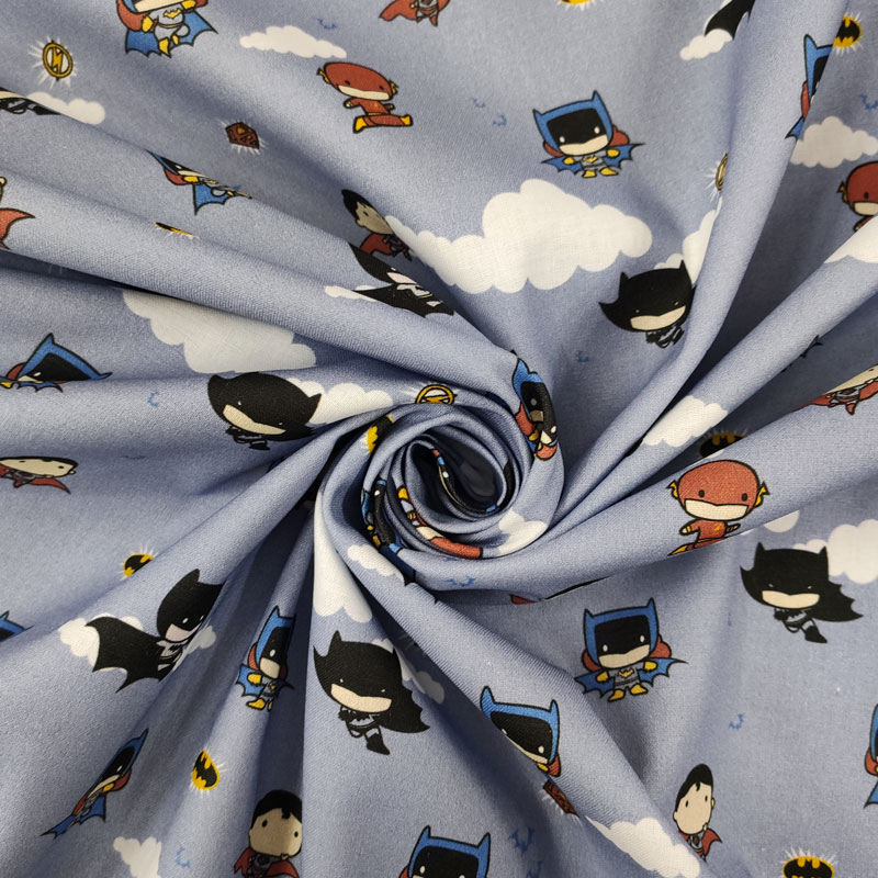 Tessuti cotone baby justice league (1)
