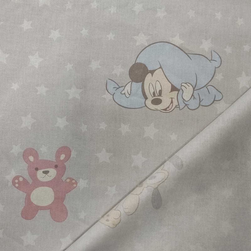 Tessuto topolino baby