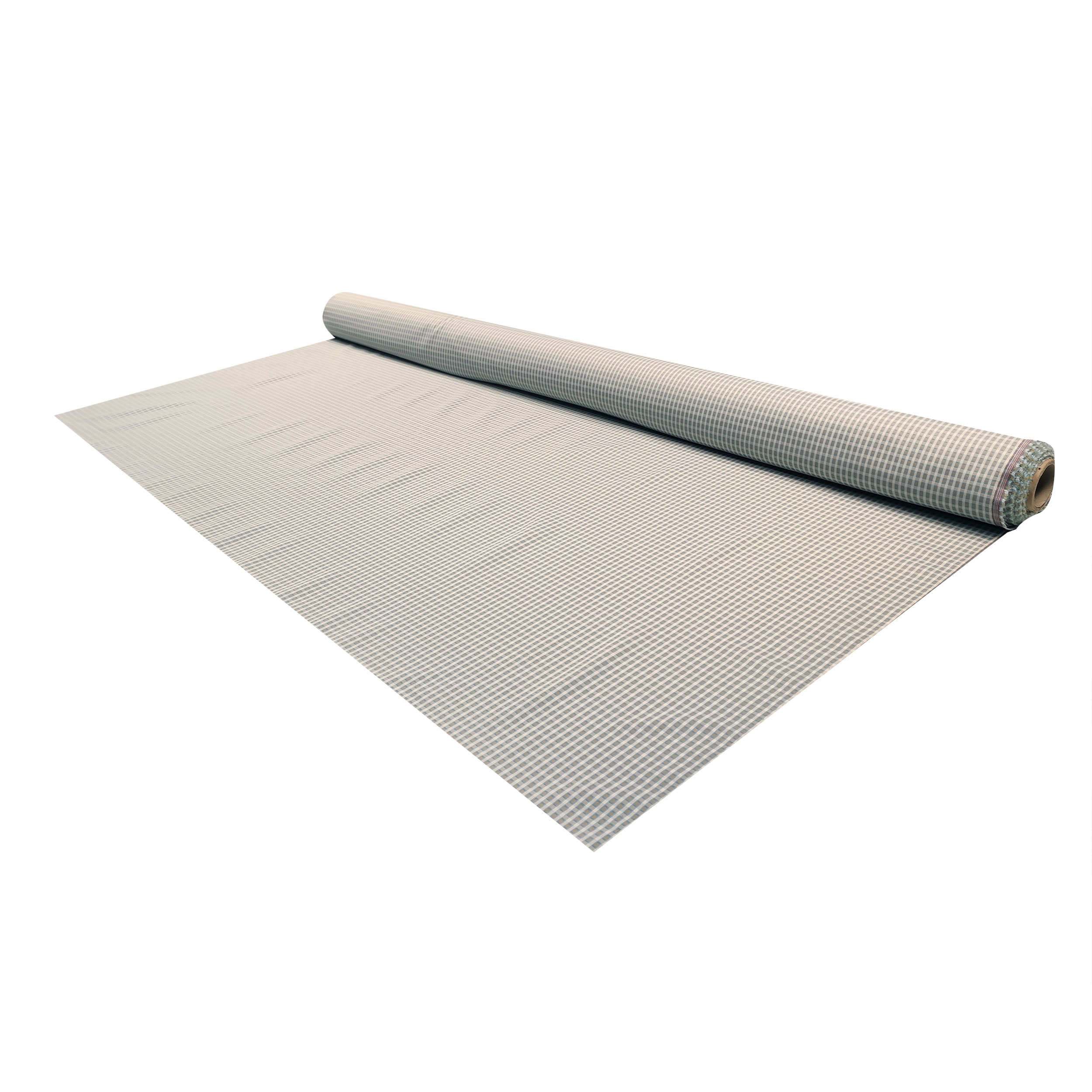 Tessuto Elasticizzato Quadretto Azzurro