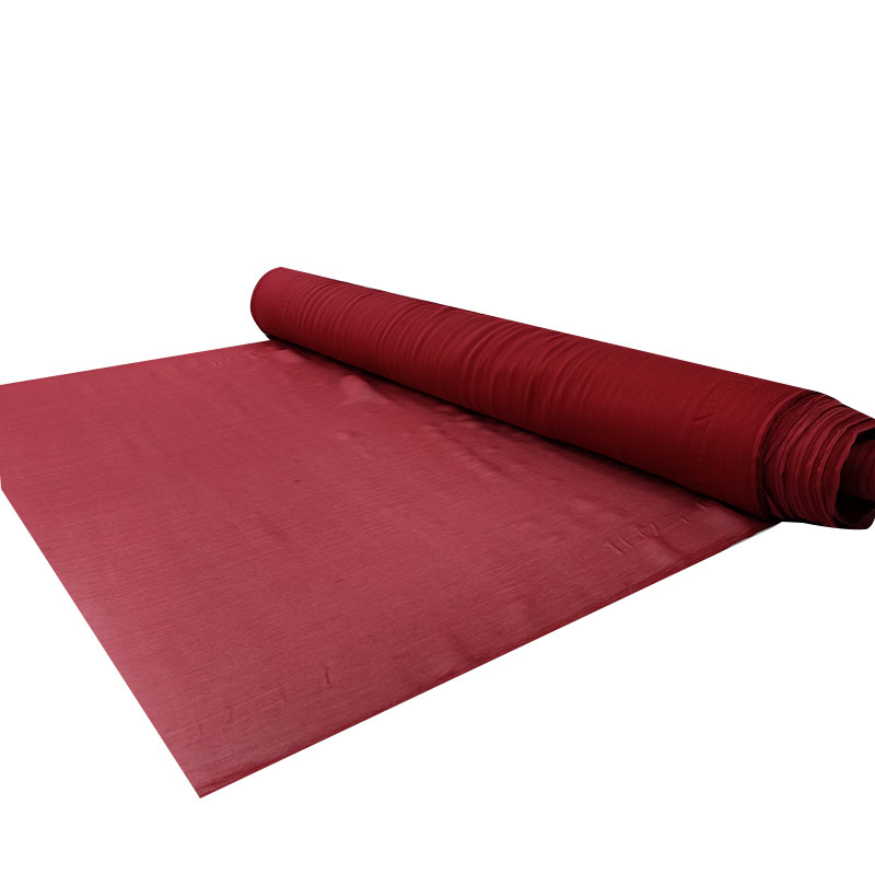 Stoffa chiffon bordeaux