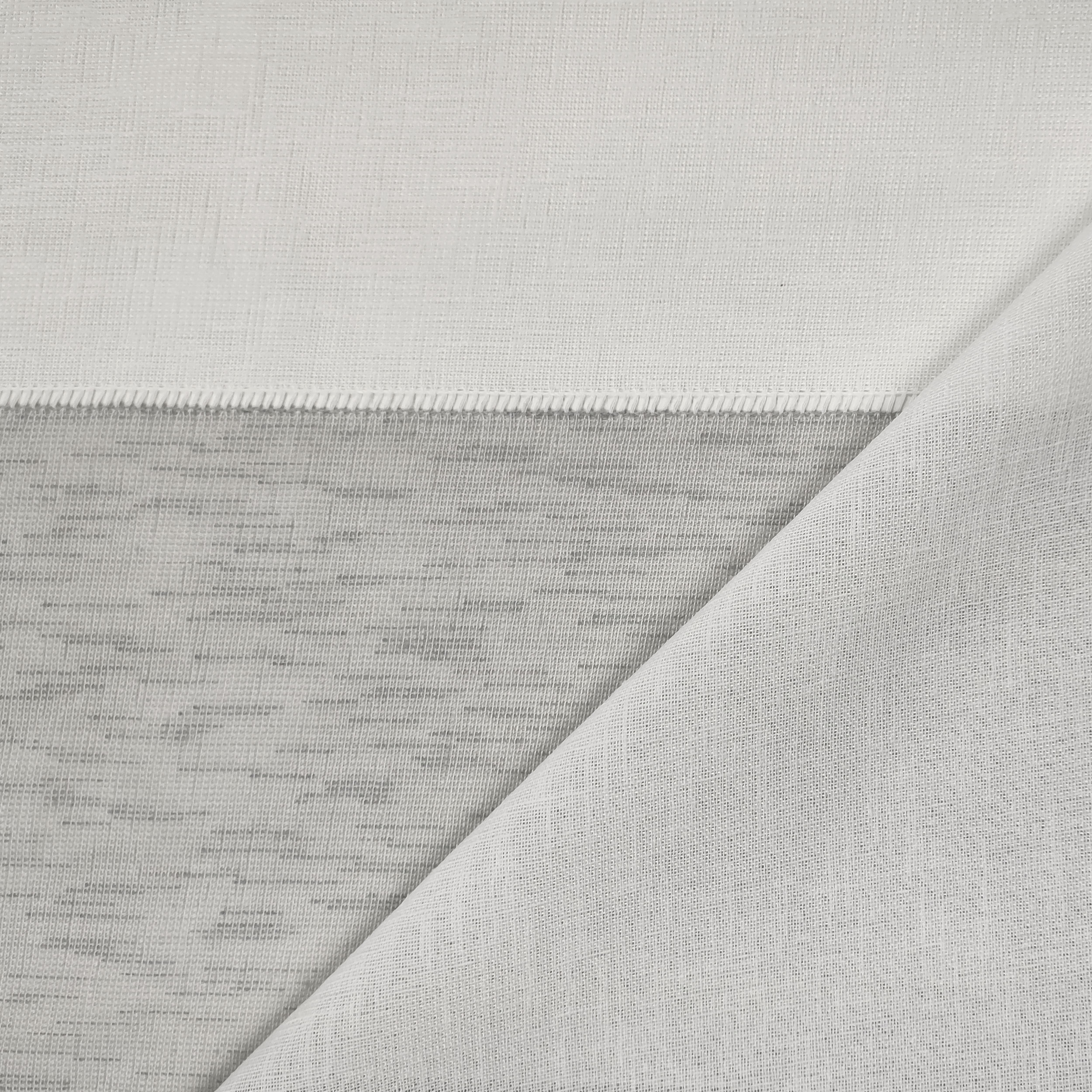 Tessuto Tenda Fasce Ajour Grigio